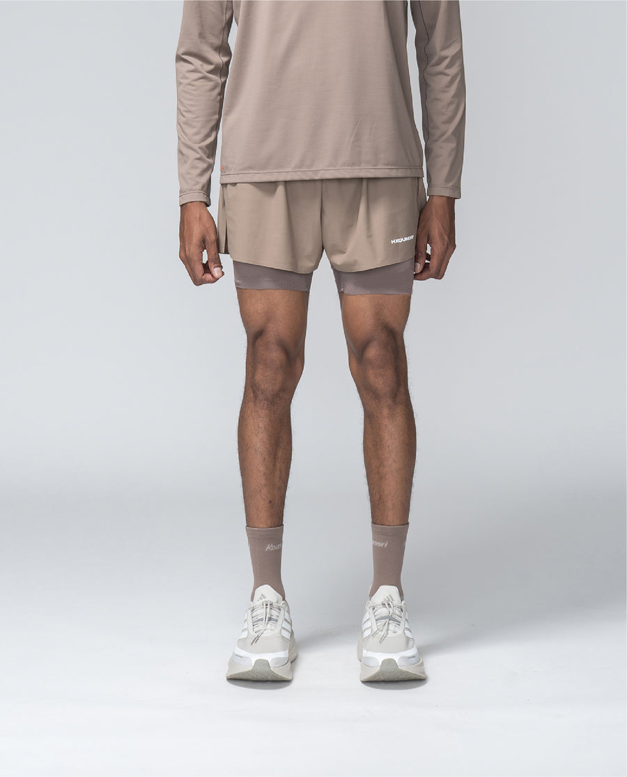 Training Short Fossil Brown