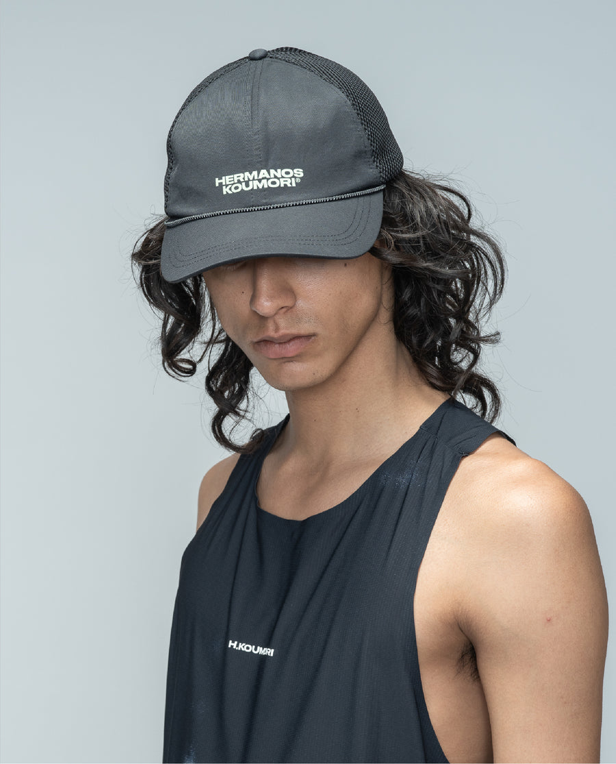 Hermanos Mesh Trucker Cap Black