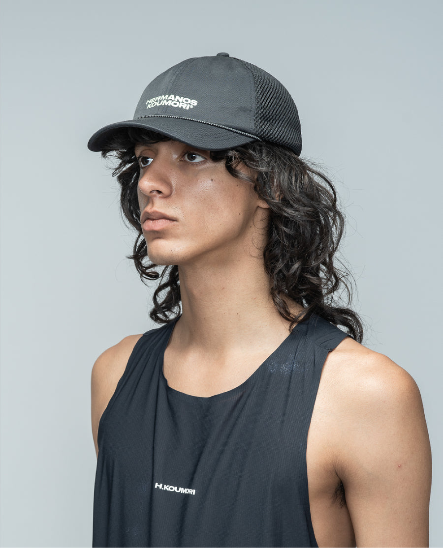 Hermanos Mesh Trucker Cap Black