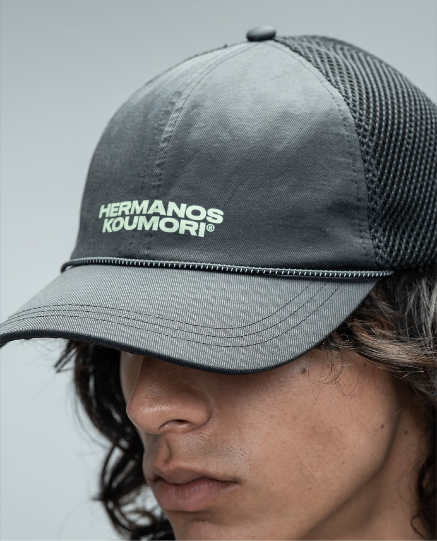 Hermanos Mesh Trucker Cap Black