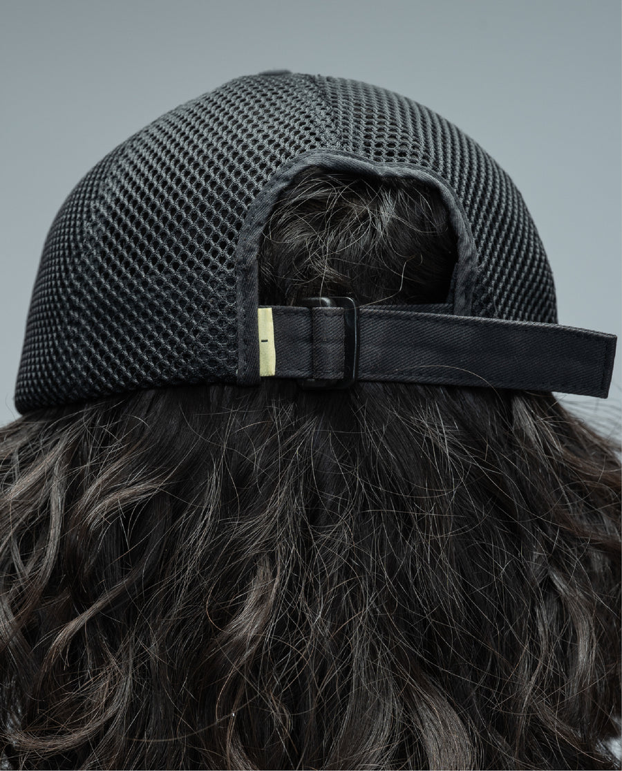 Hermanos Mesh Trucker Cap Black