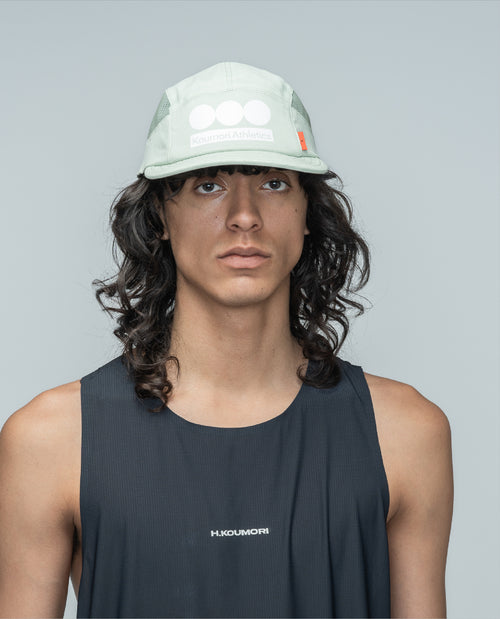 Koumori Athletics Side Mesh Cap Mineral Grey
