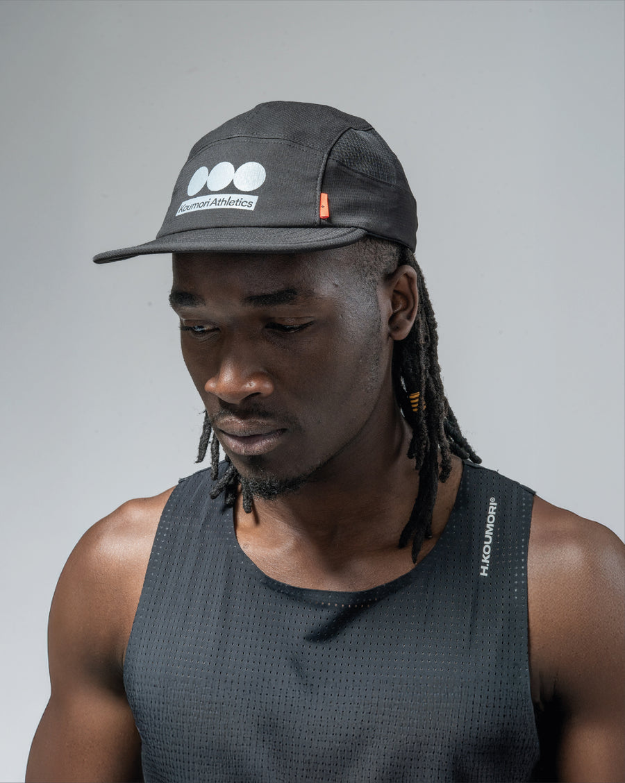 Koumori Athletics Side Panel Cap Black
