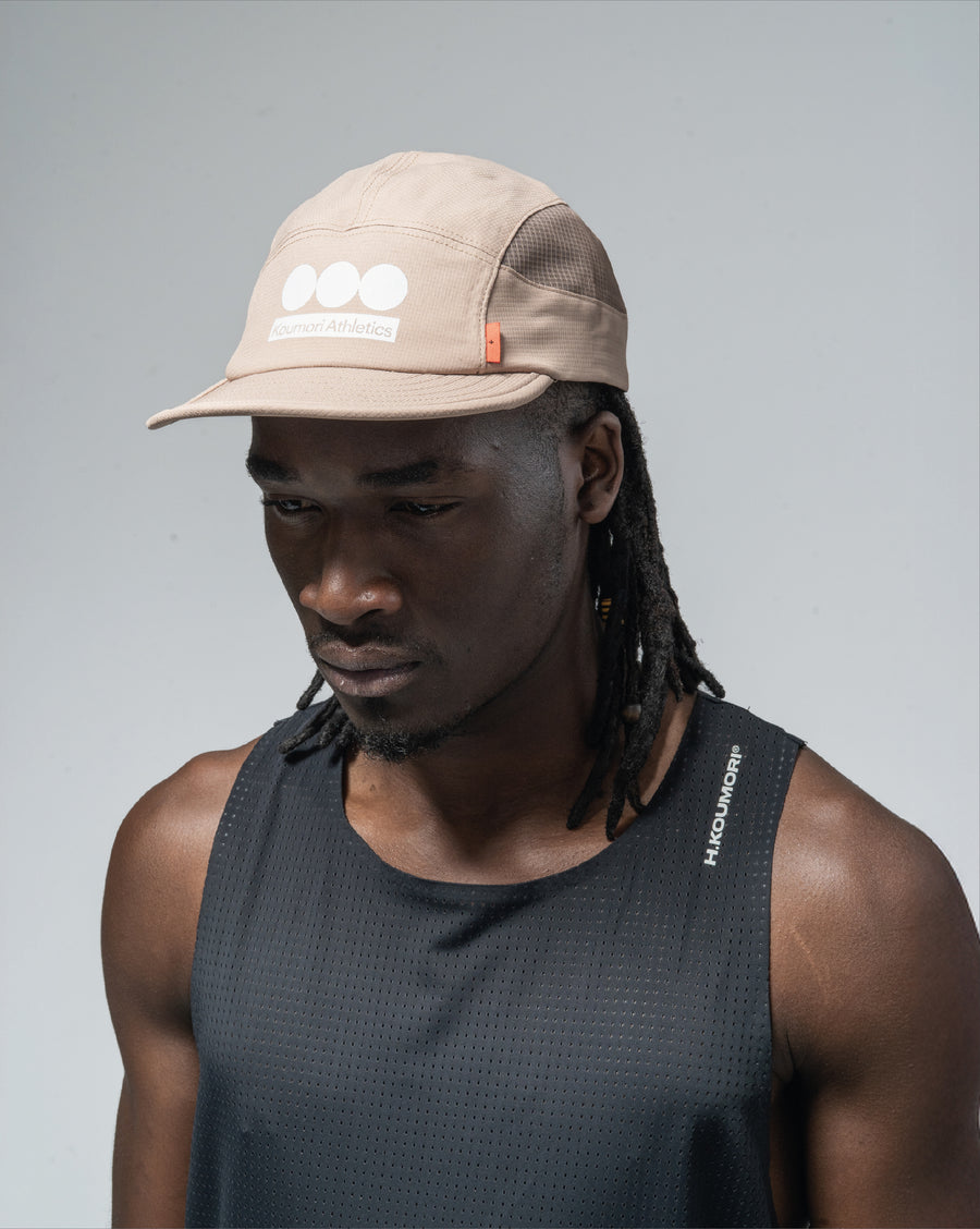 Koumori Athletics Side Panel Cap Beige