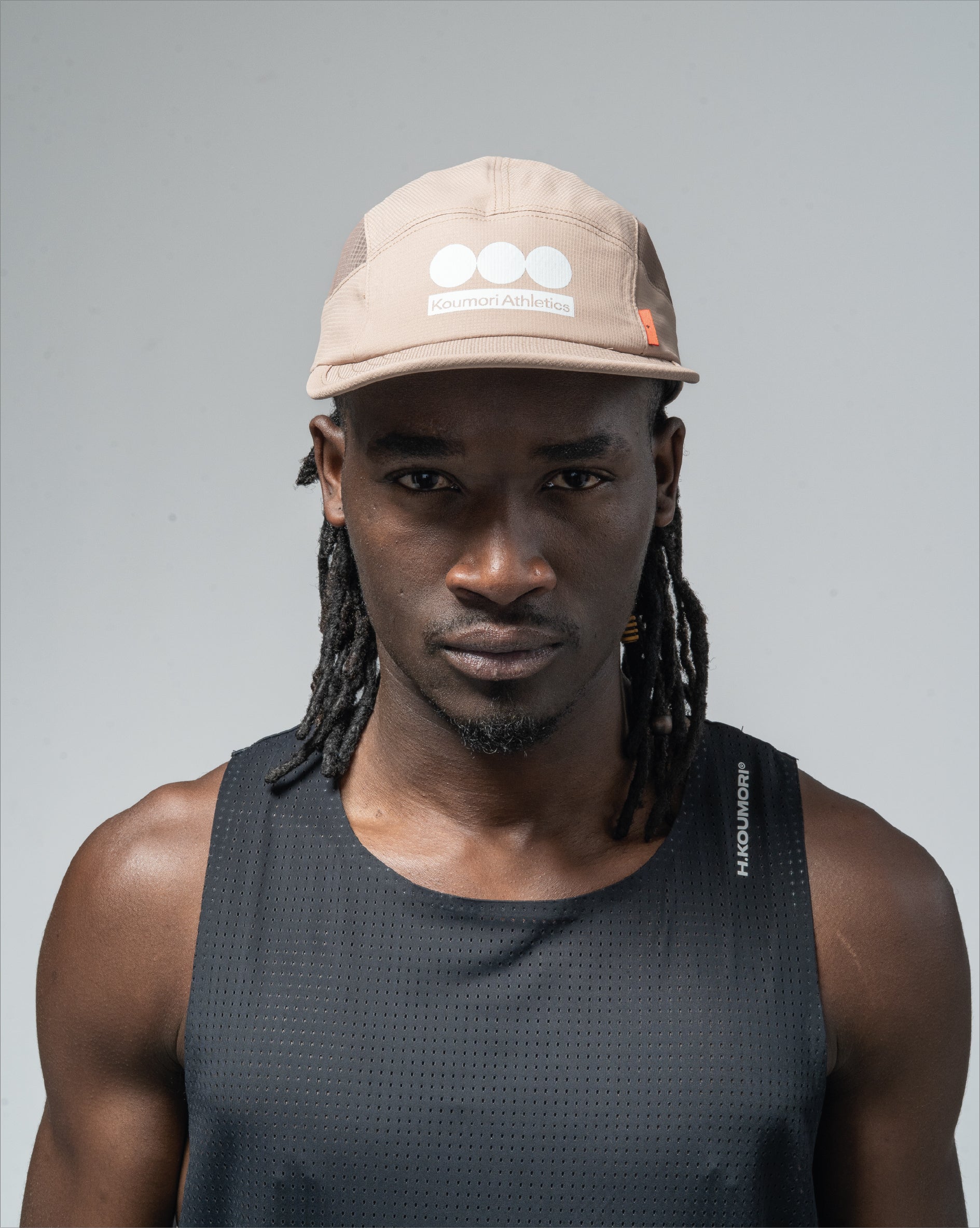 Koumori Athletics Side Panel Cap Beige