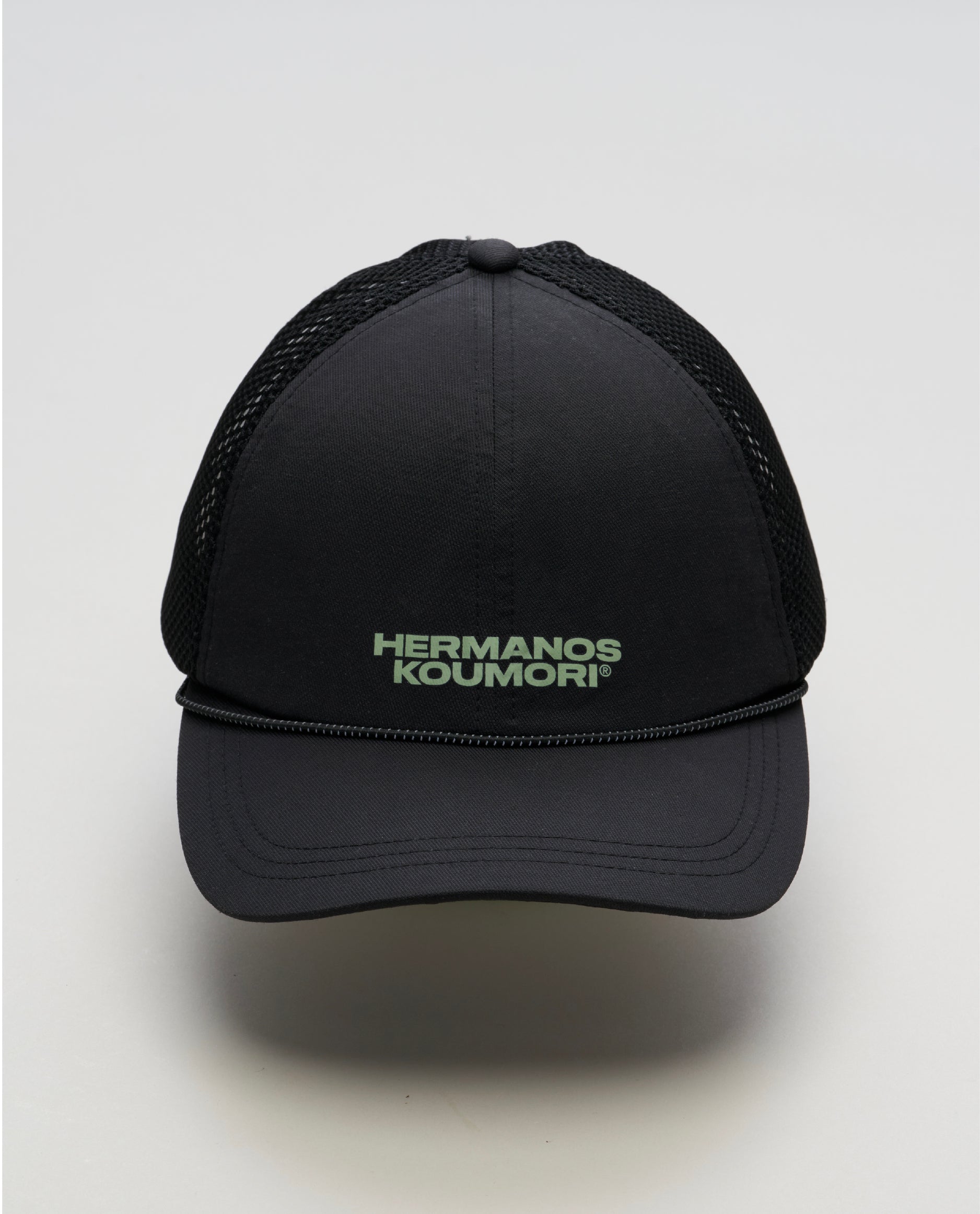Hermanos Mesh Trucker Cap Black