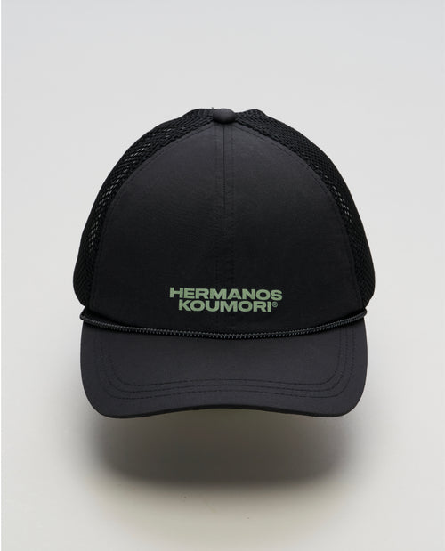 Hermanos Mesh Trucker Cap Black