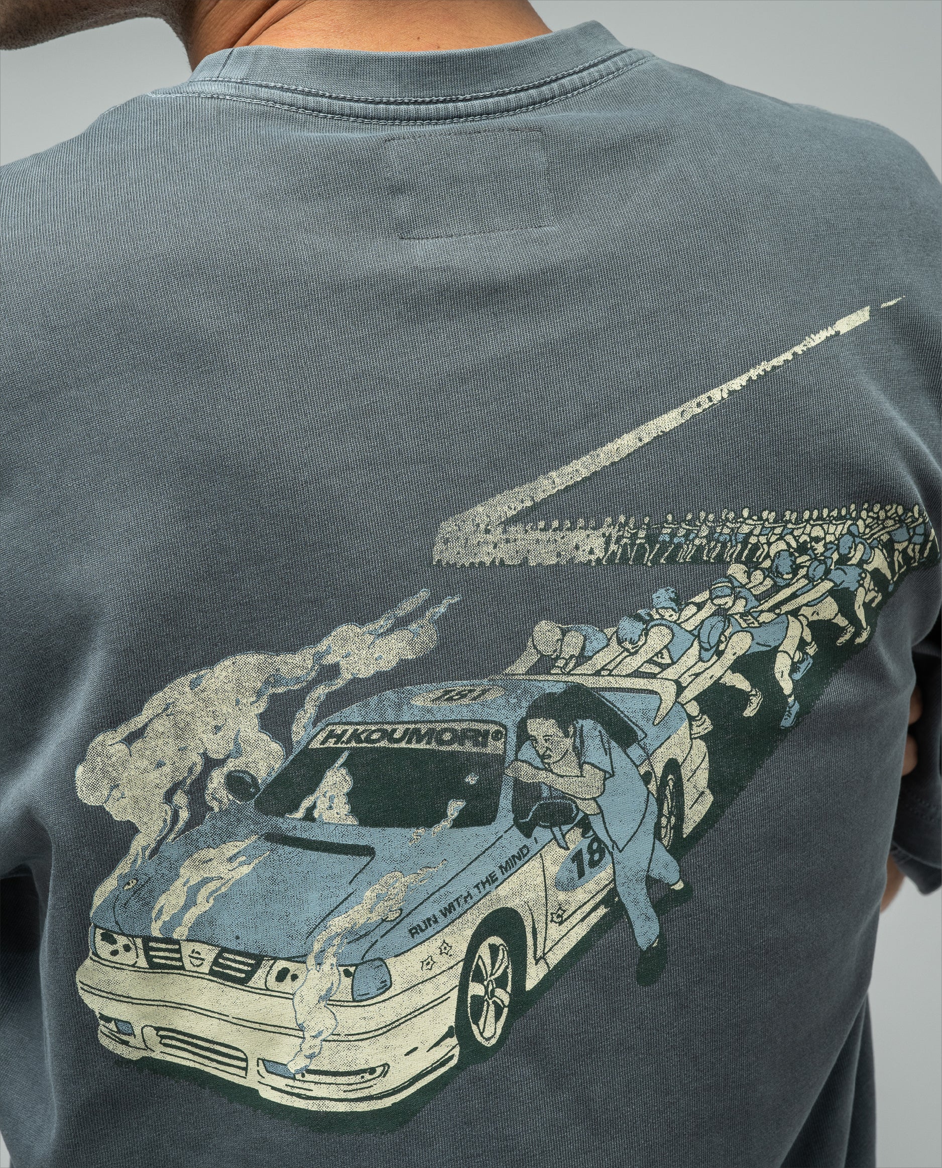 Tsuru Boulder T-Shirt Blue