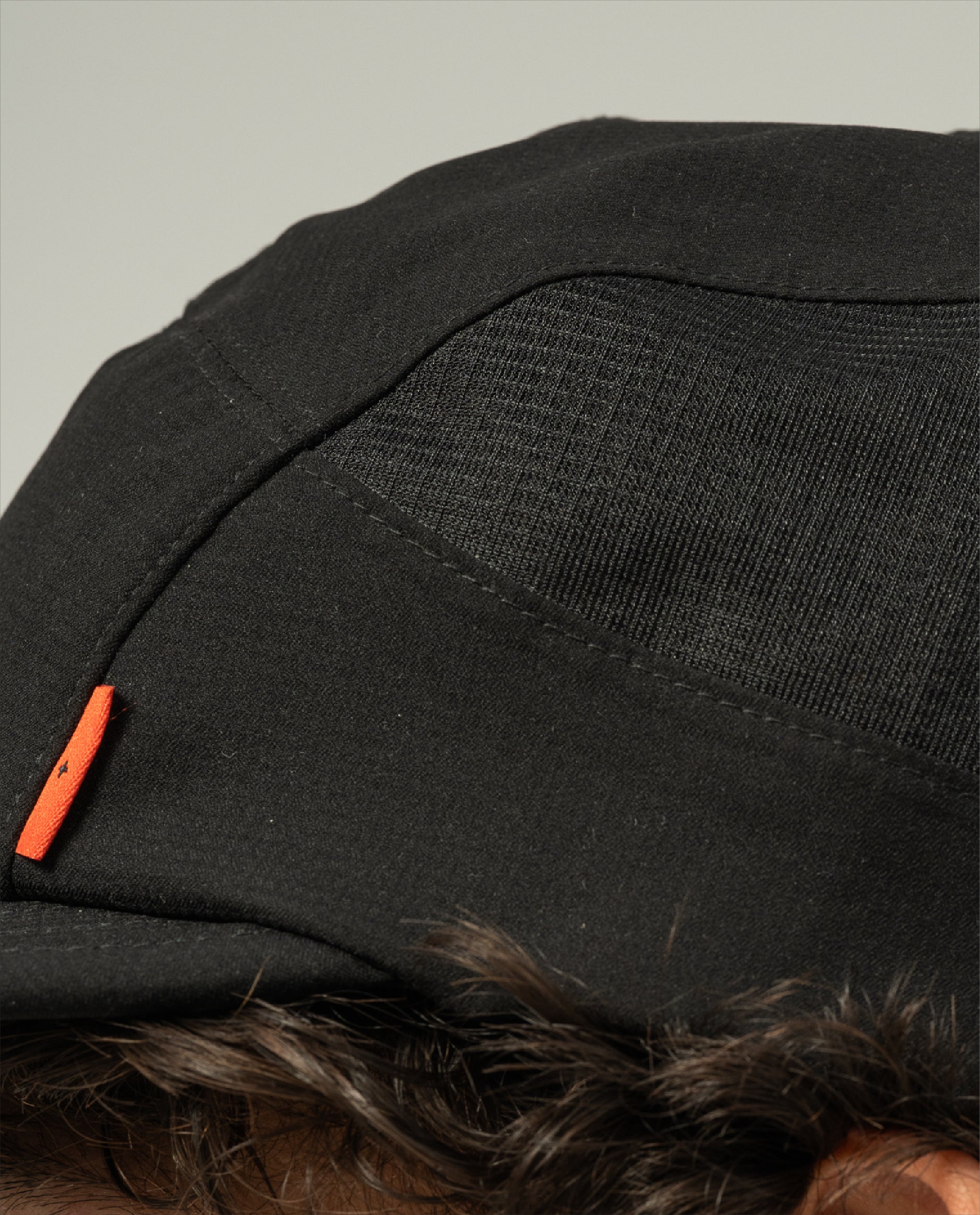 SIDE MESH CAP BLACK