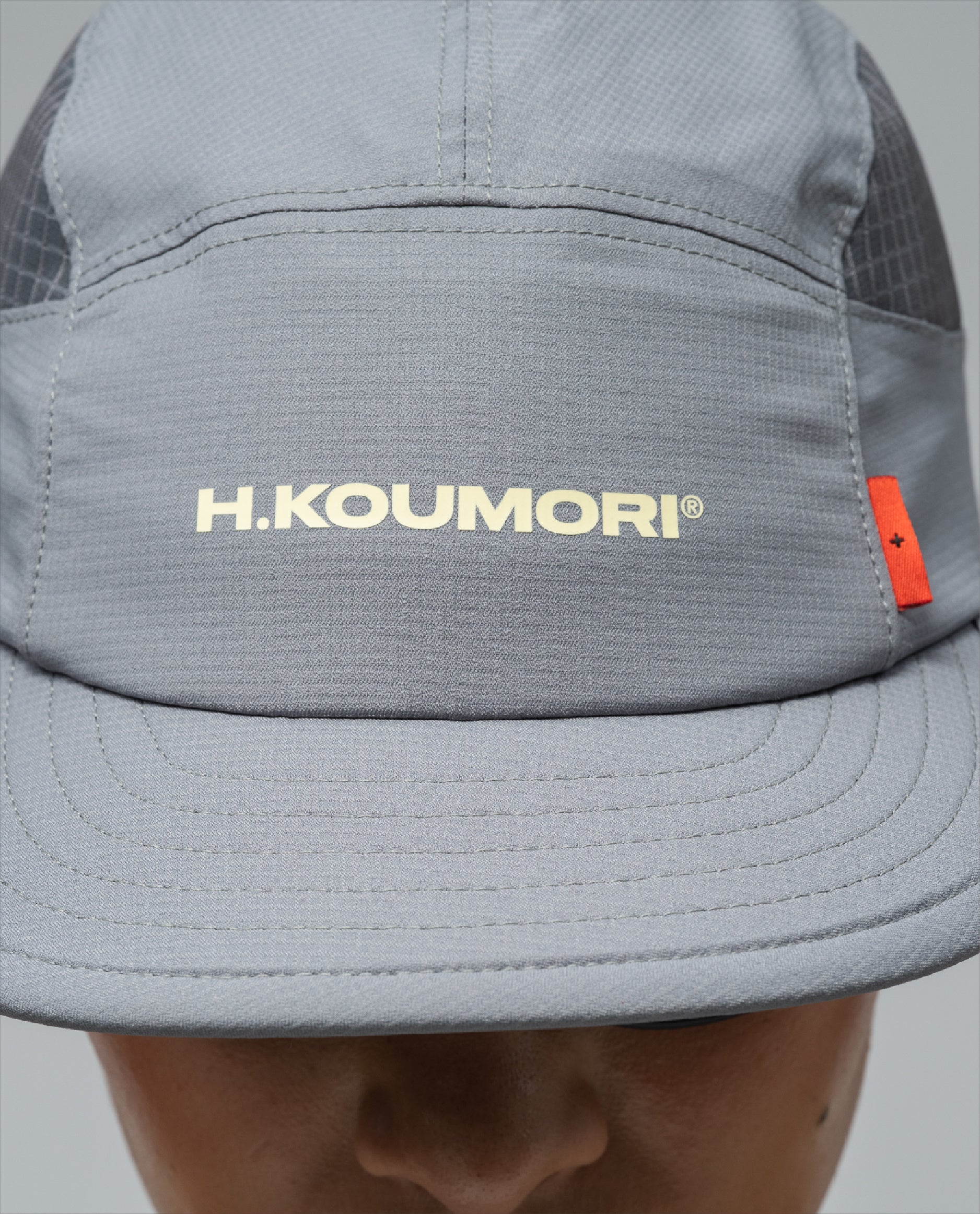 SIDE MESH CAP GREY