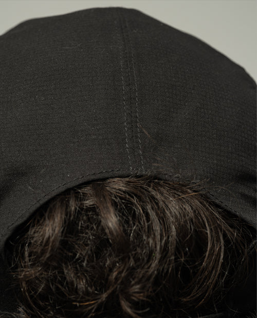 FRONT PANNEL CAP BLACK