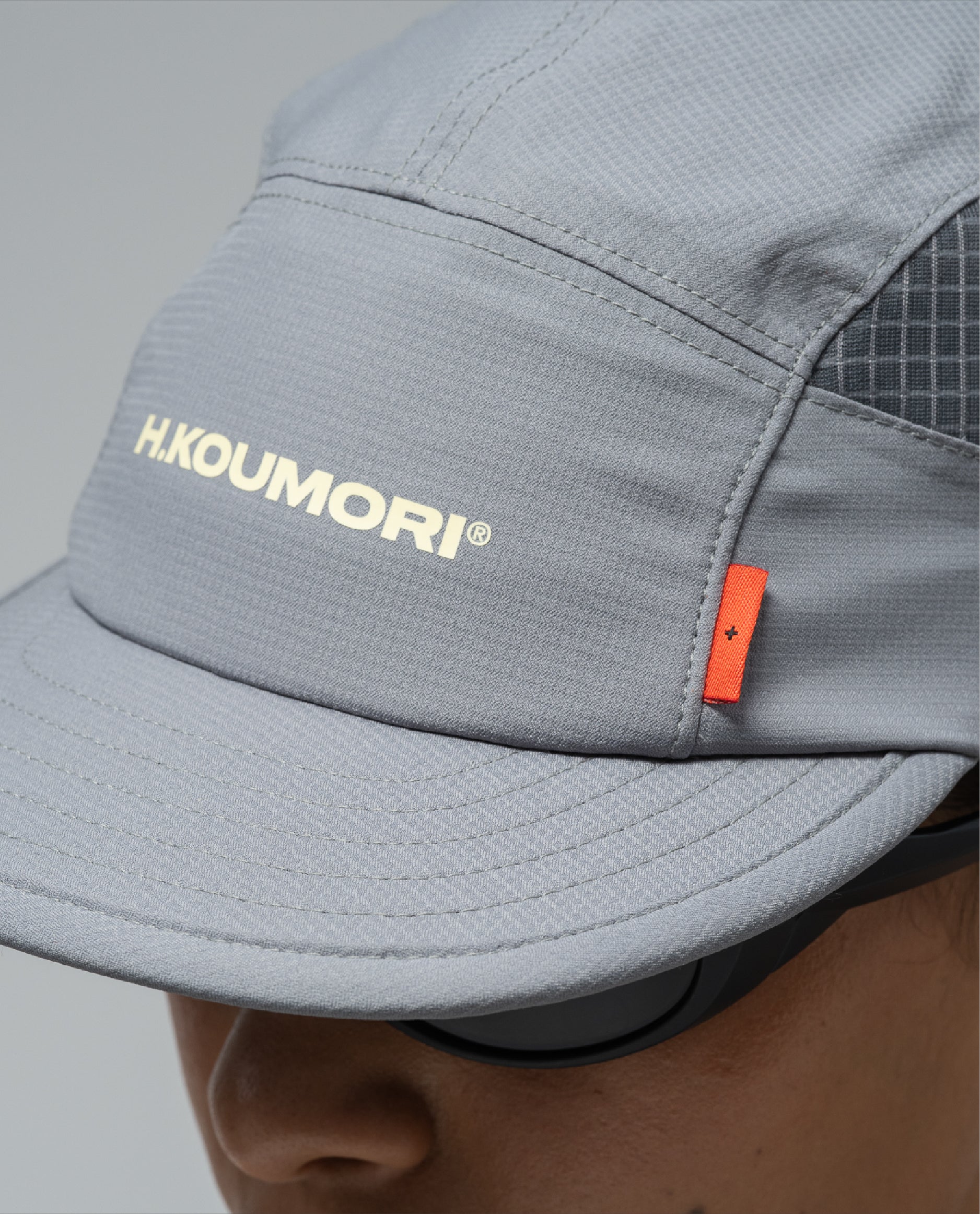 SIDE MESH CAP GREY