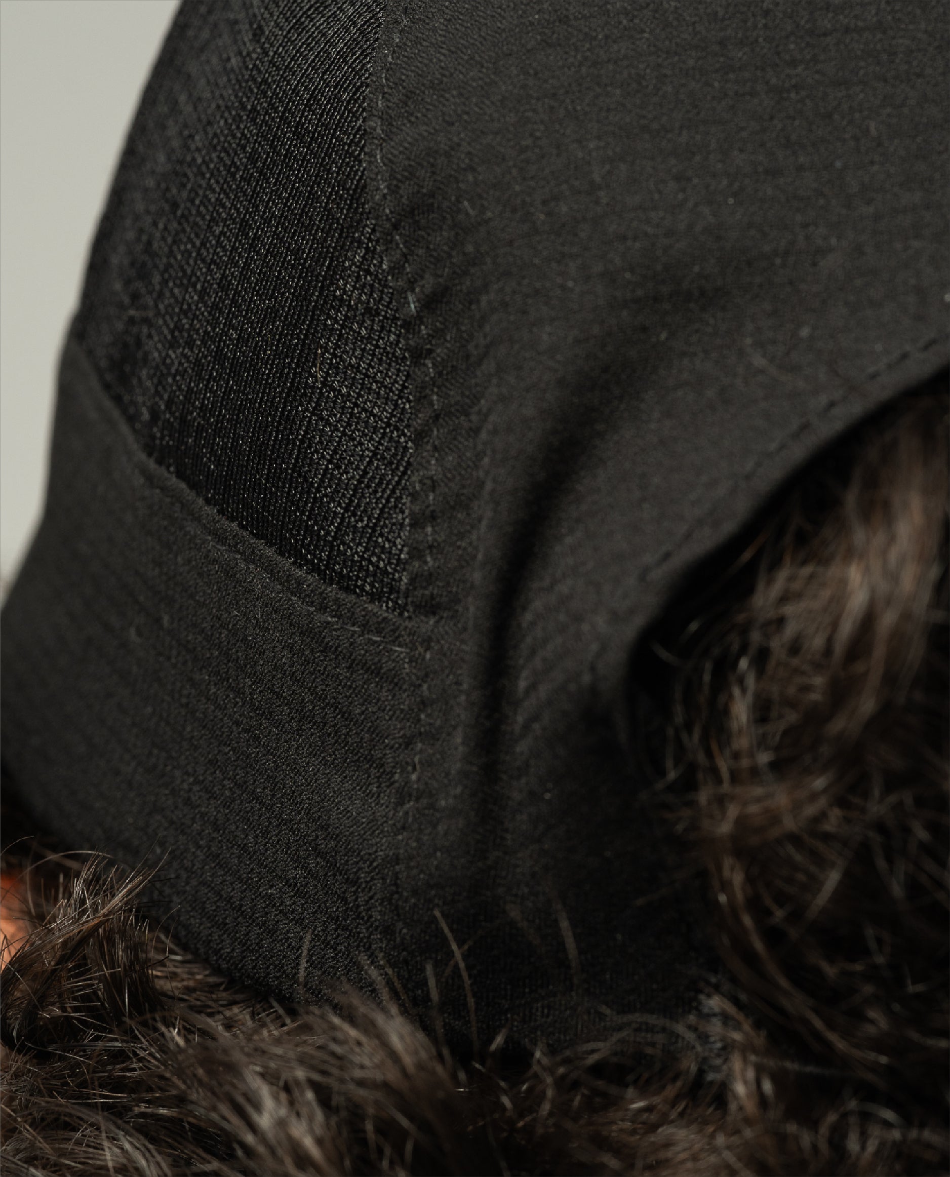 SIDE MESH CAP BLACK