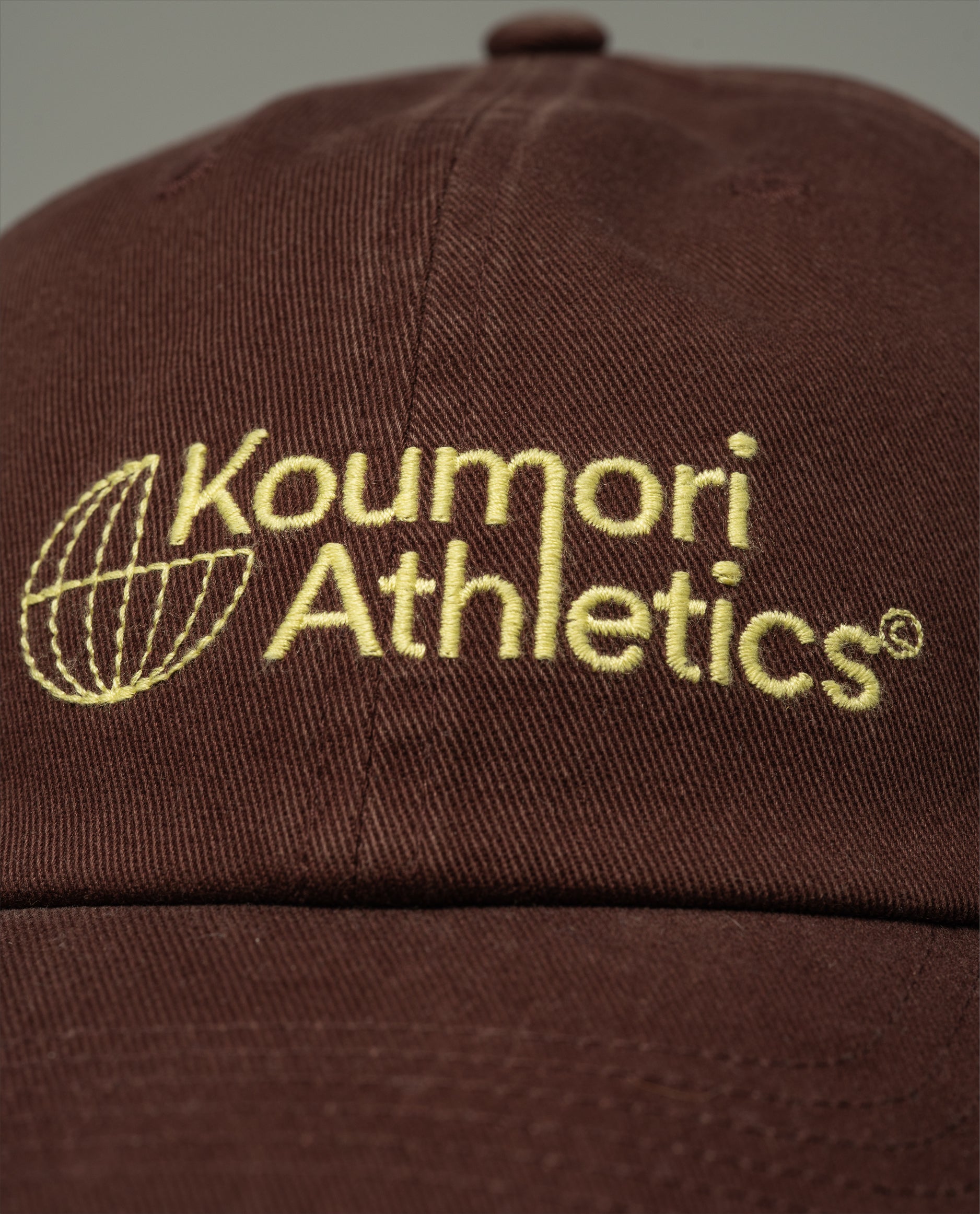 KOUMORI ATHLETICS EVERYDAY COTTON CAP BROWN
