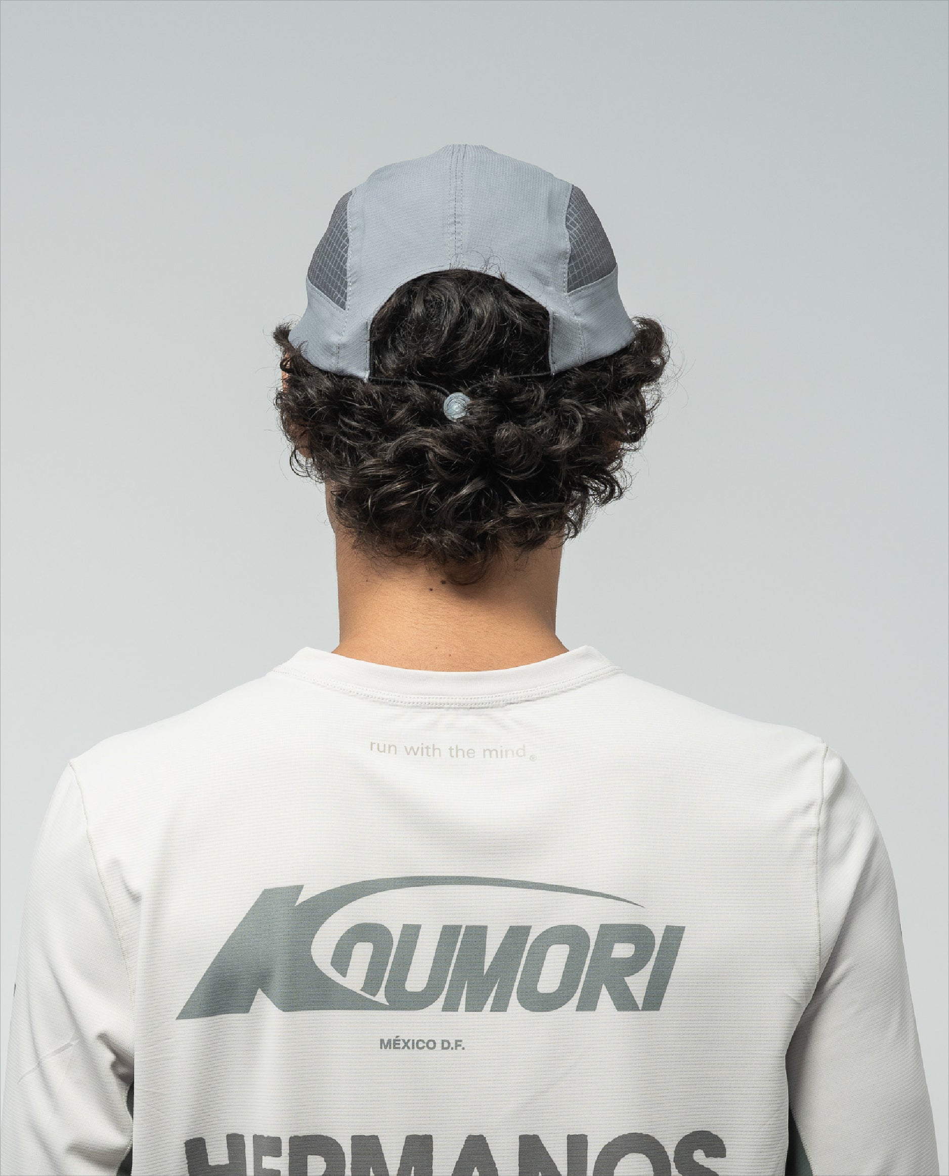 SIDE MESH CAP GREY