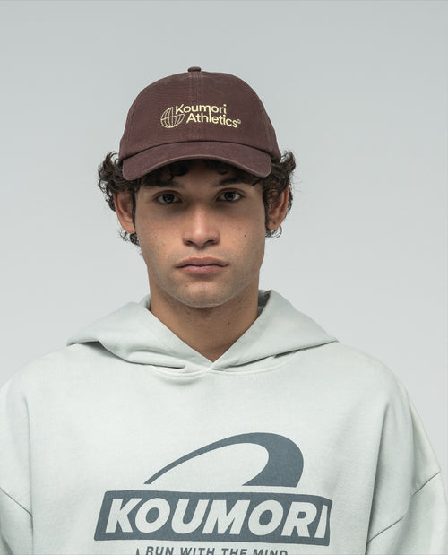 KOUMORI ATHLETICS EVERYDAY COTTON CAP BROWN