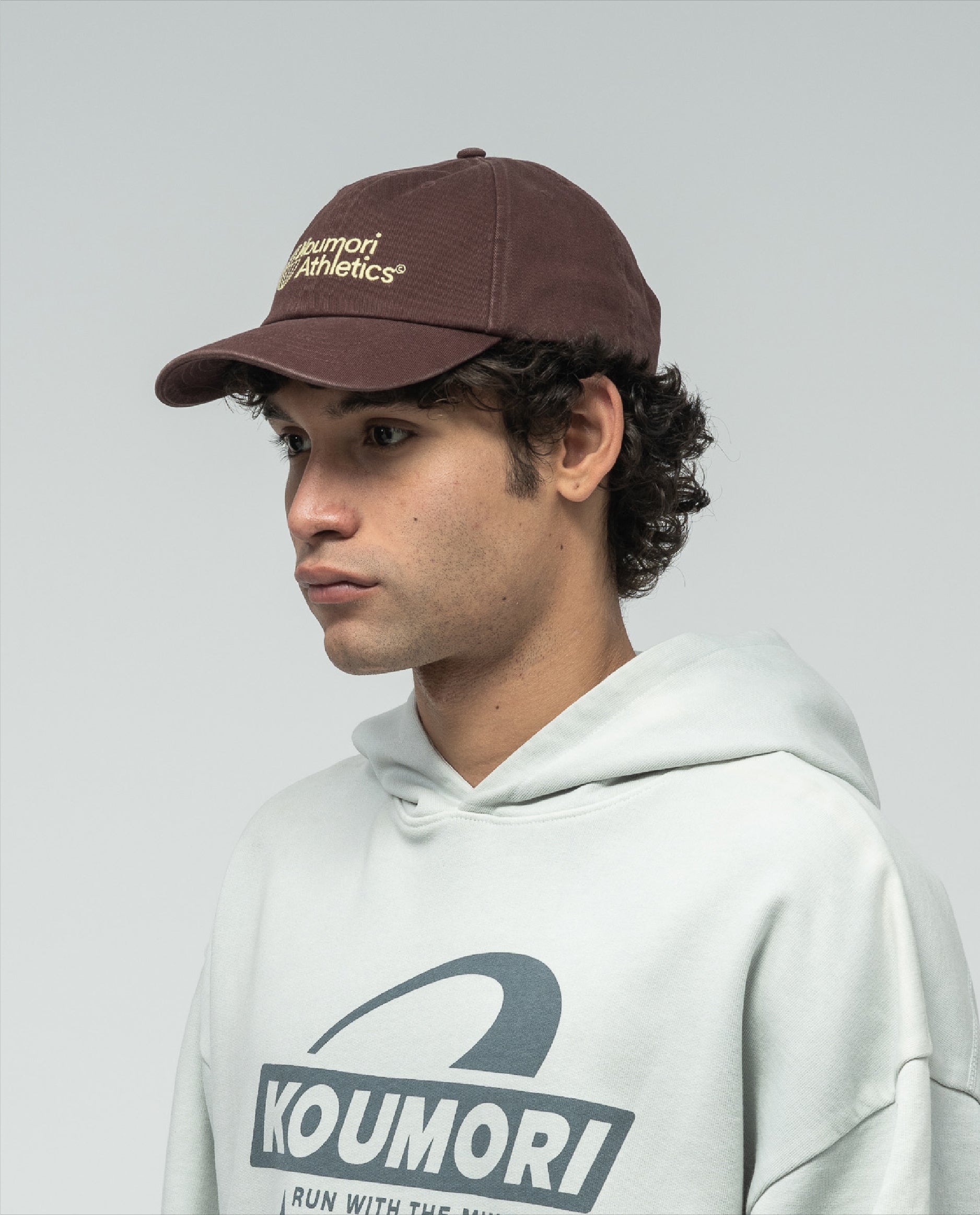 KOUMORI ATHLETICS EVERYDAY COTTON CAP BROWN
