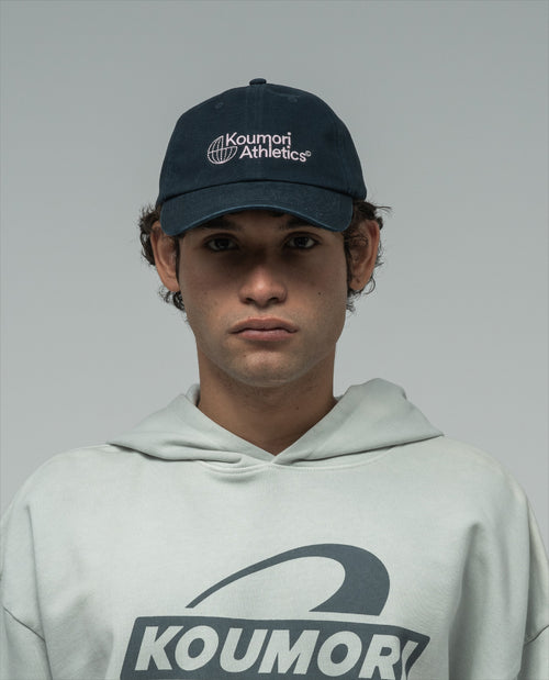 KOUMORI ATHLETICS EVERYDAY COTTON CAP BLUE GREY