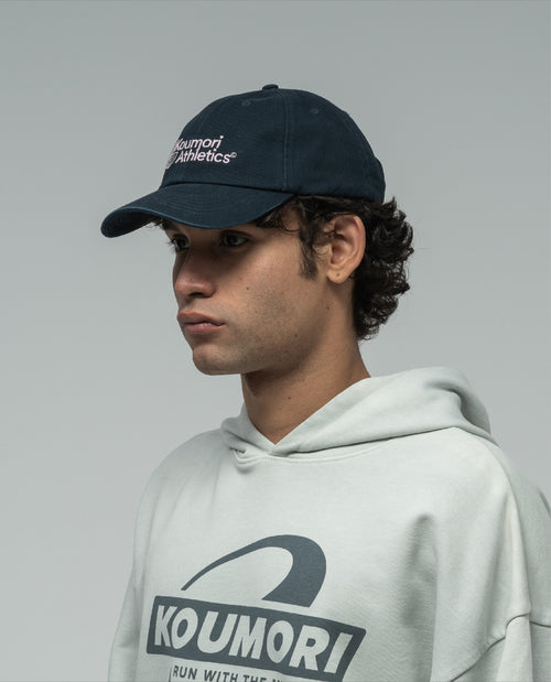 KOUMORI ATHLETICS EVERYDAY COTTON CAP BLUE GREY