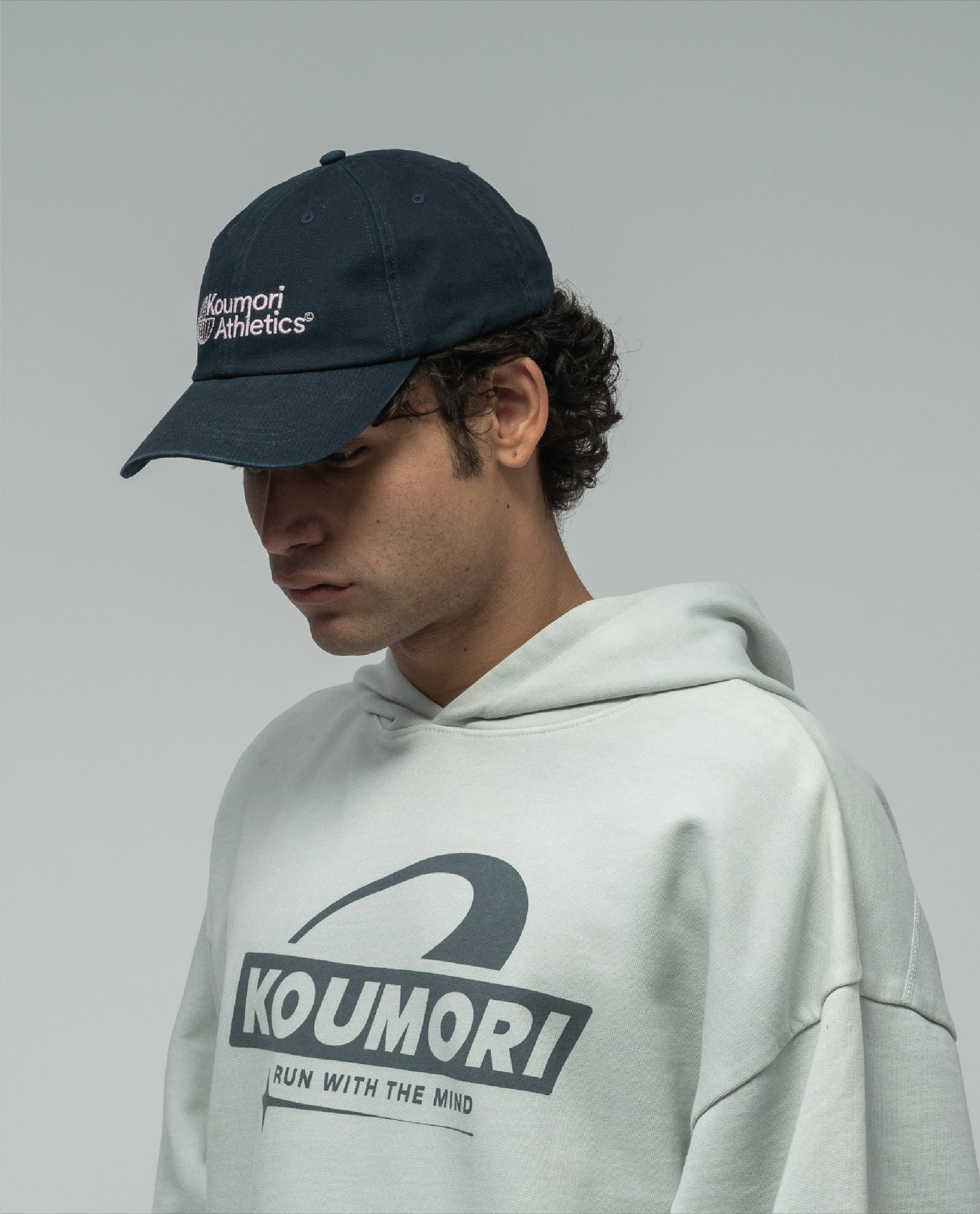 KOUMORI ATHLETICS EVERYDAY COTTON CAP BLUE GREY