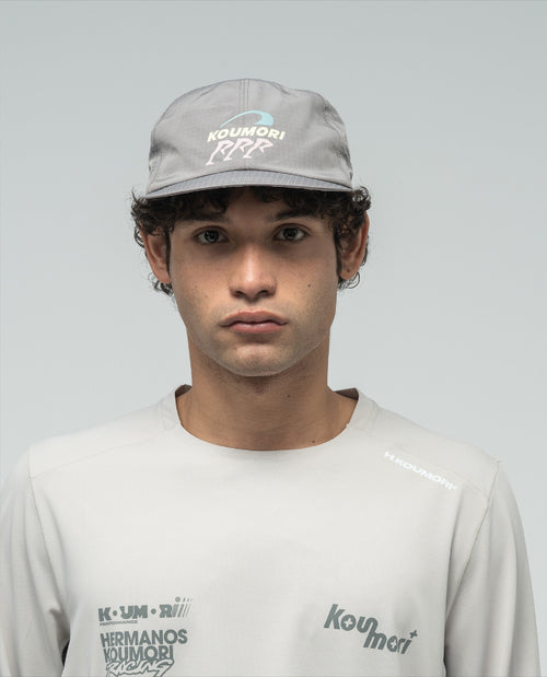 RIPSTOP FLAT CAP GREY RUN
