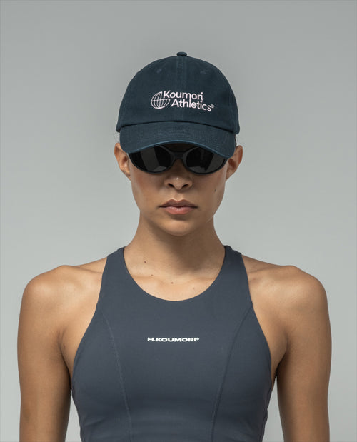 KOUMORI ATHLETICS EVERYDAY COTTON CAP BLUE GREY
