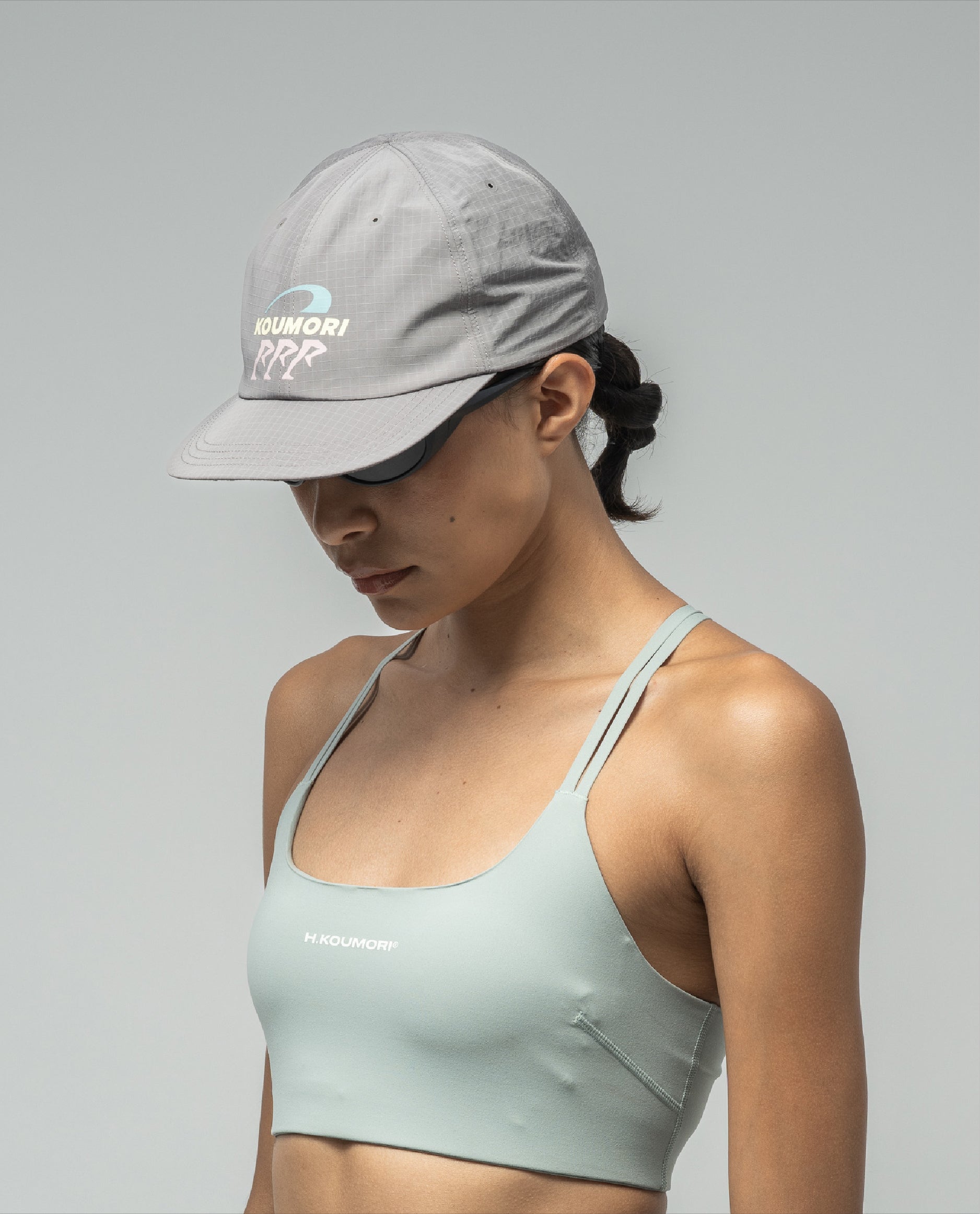 RIPSTOP FLAT CAP GREY RUN