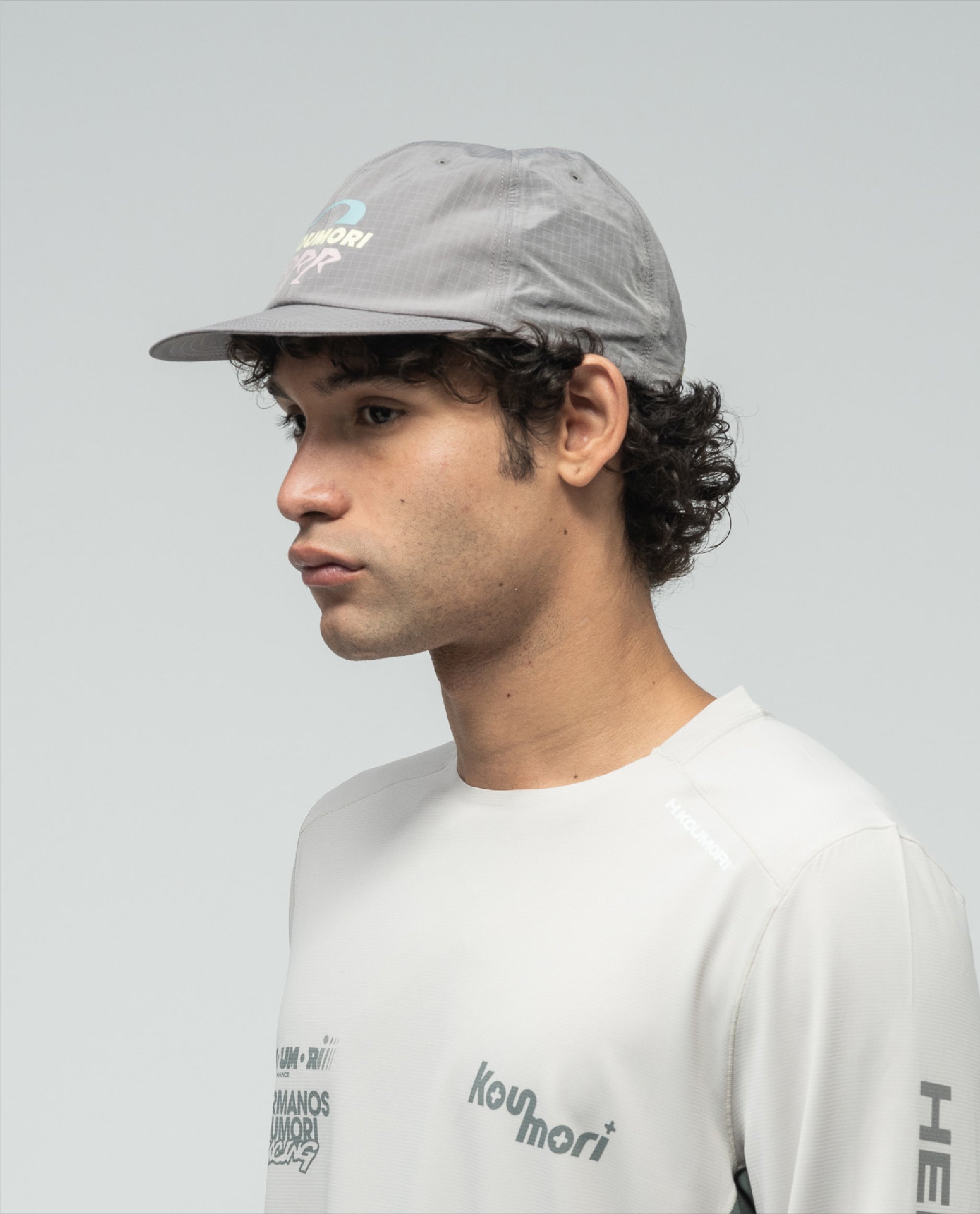 RIPSTOP FLAT CAP GREY RUN