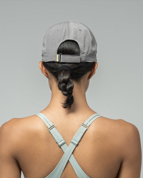 RIPSTOP FLAT CAP GREY RUN
