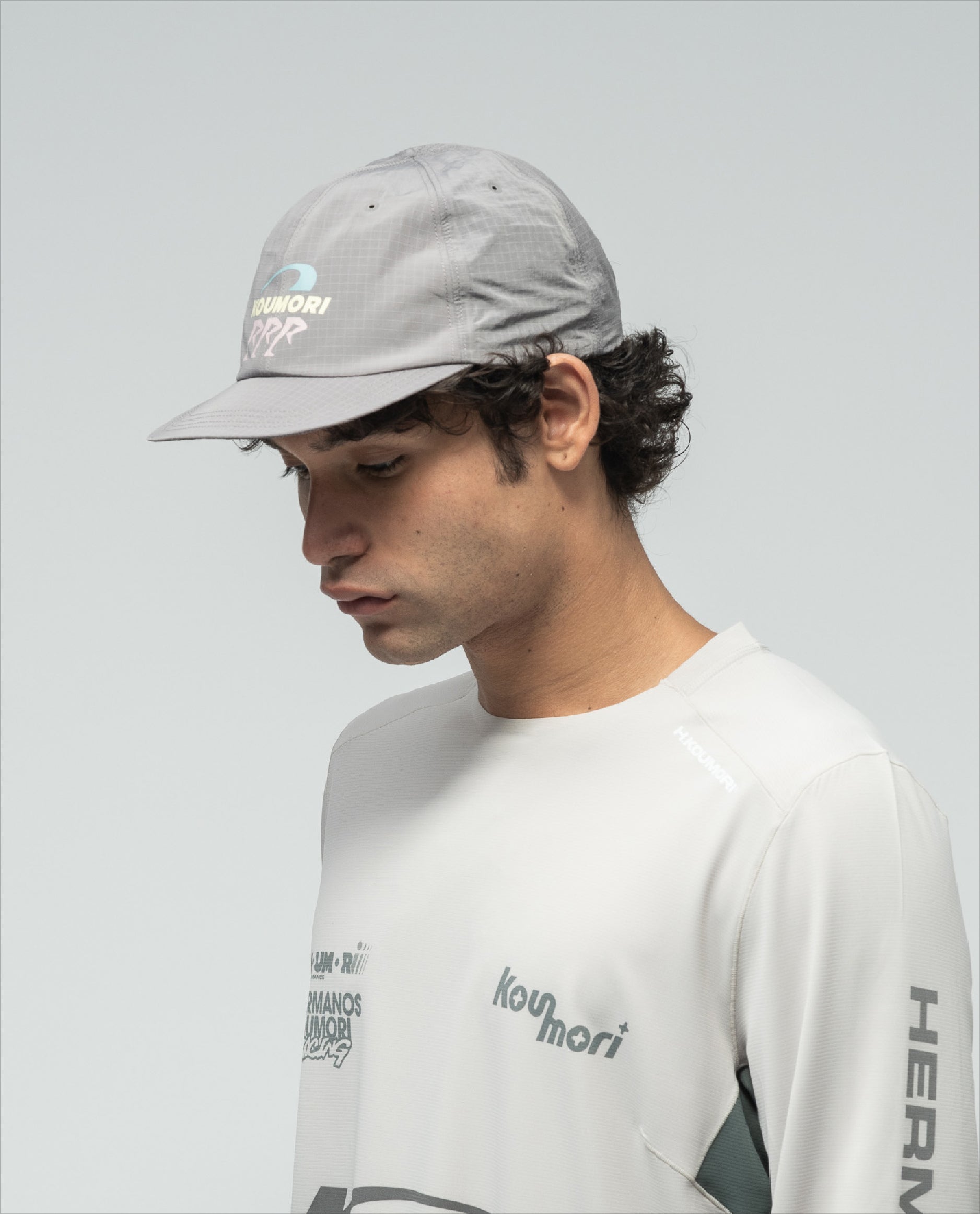 RIPSTOP FLAT CAP GREY RUN