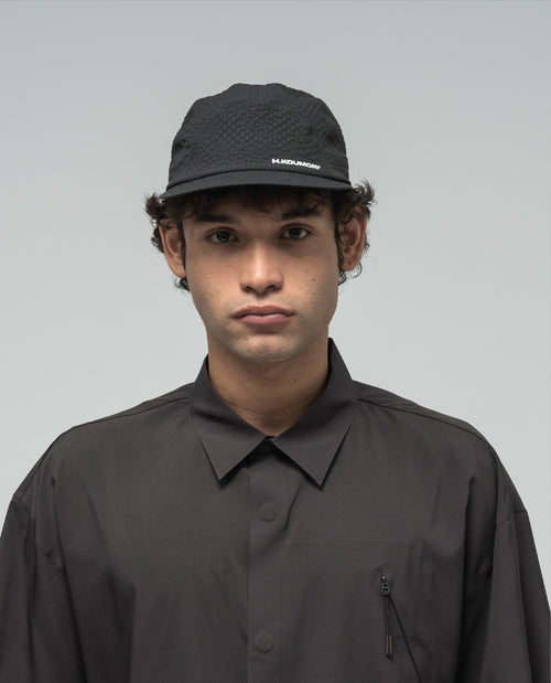 FRONT PANNEL CAP BLACK