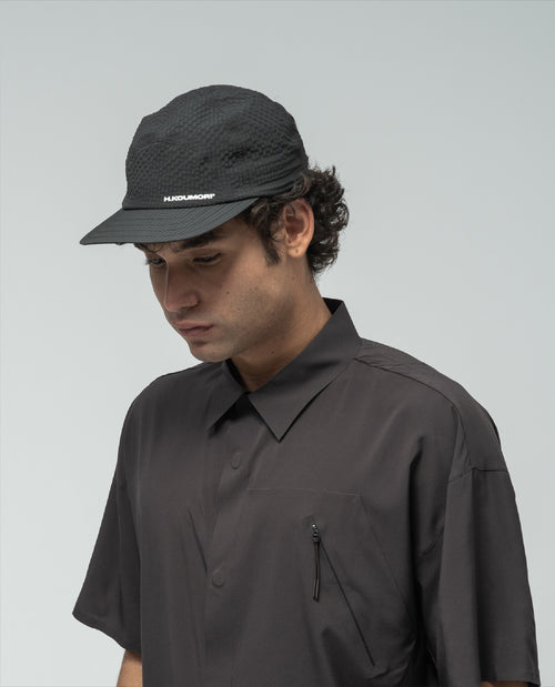 FRONT PANNEL CAP BLACK