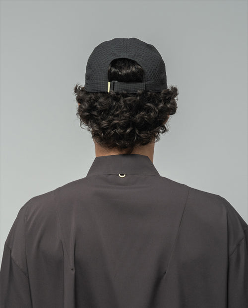 FRONT PANNEL CAP BLACK