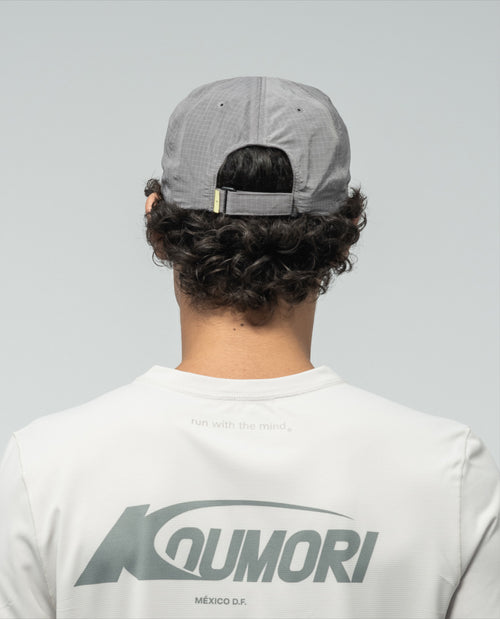 RIPSTOP FLAT CAP GREY RUN