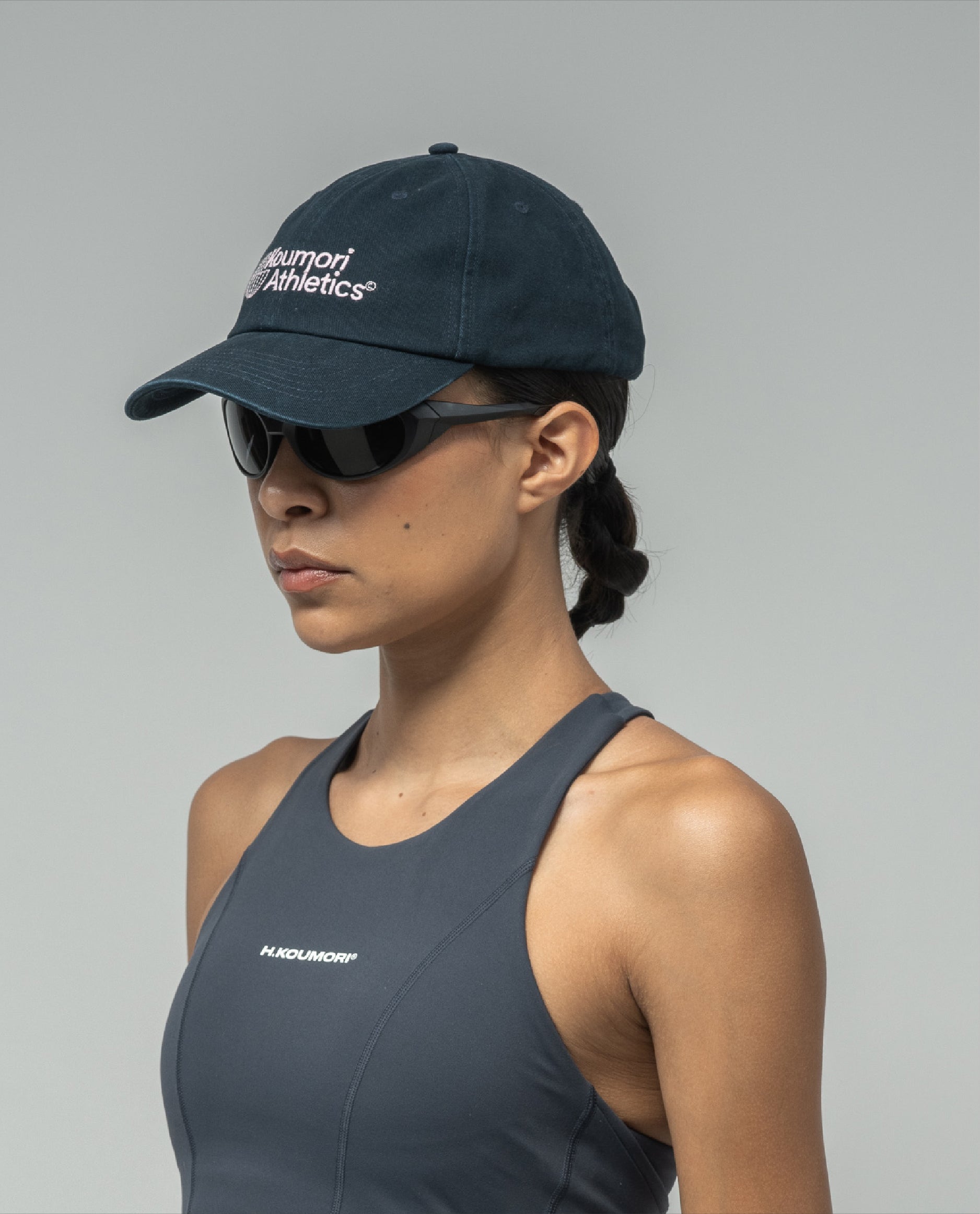 KOUMORI ATHLETICS EVERYDAY COTTON CAP BLUE GREY
