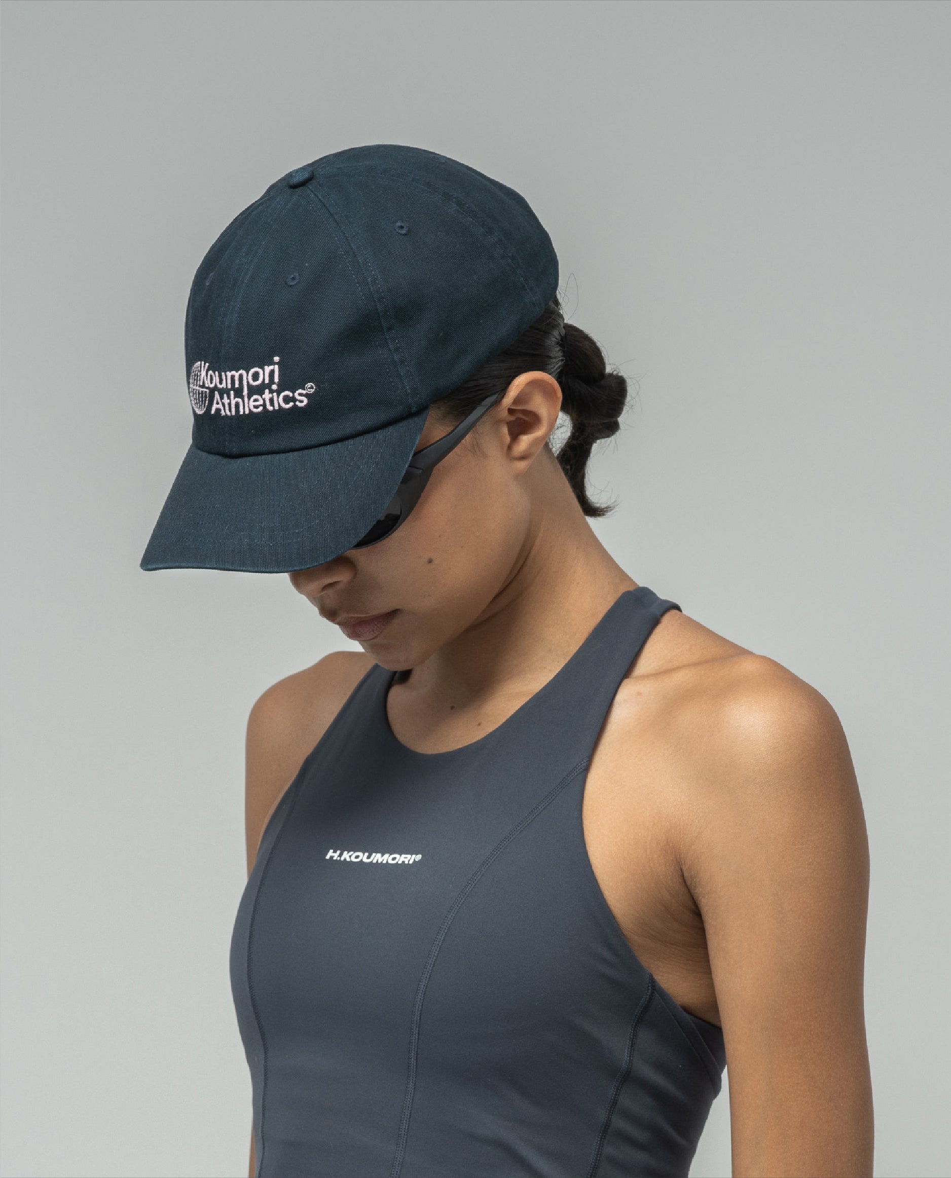 KOUMORI ATHLETICS EVERYDAY COTTON CAP BLUE GREY
