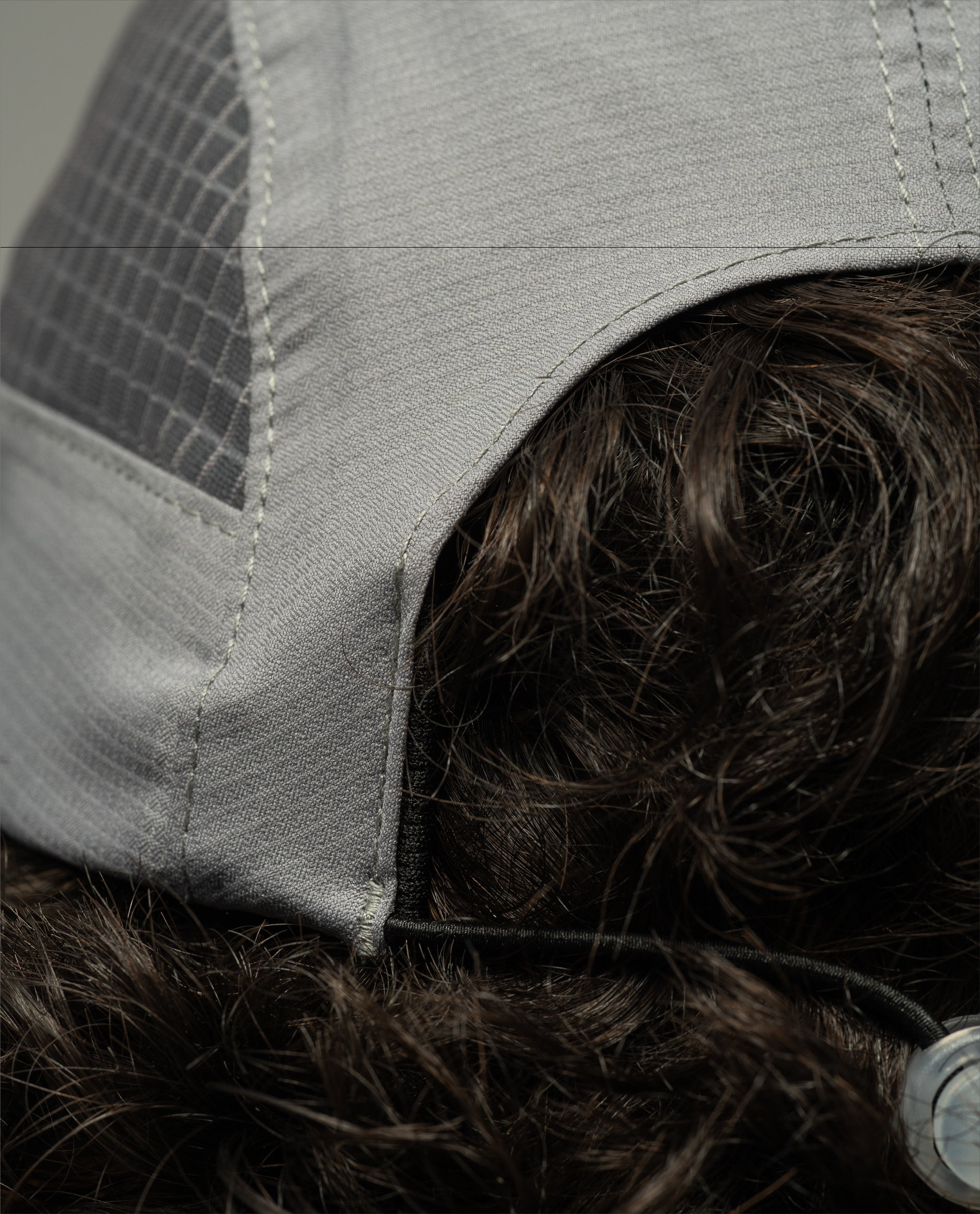 SIDE MESH CAP GREY