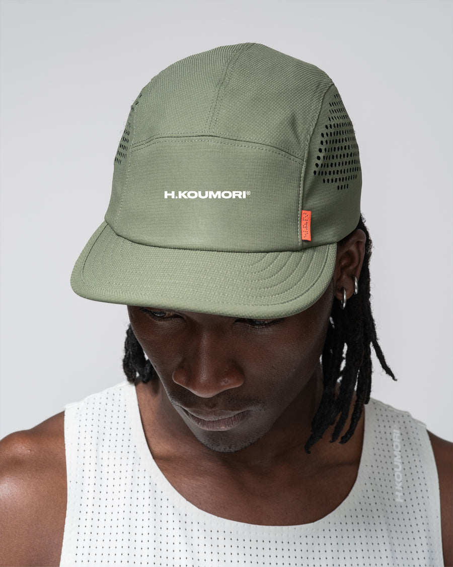 Koumori Laser Cut Cap Forest Green