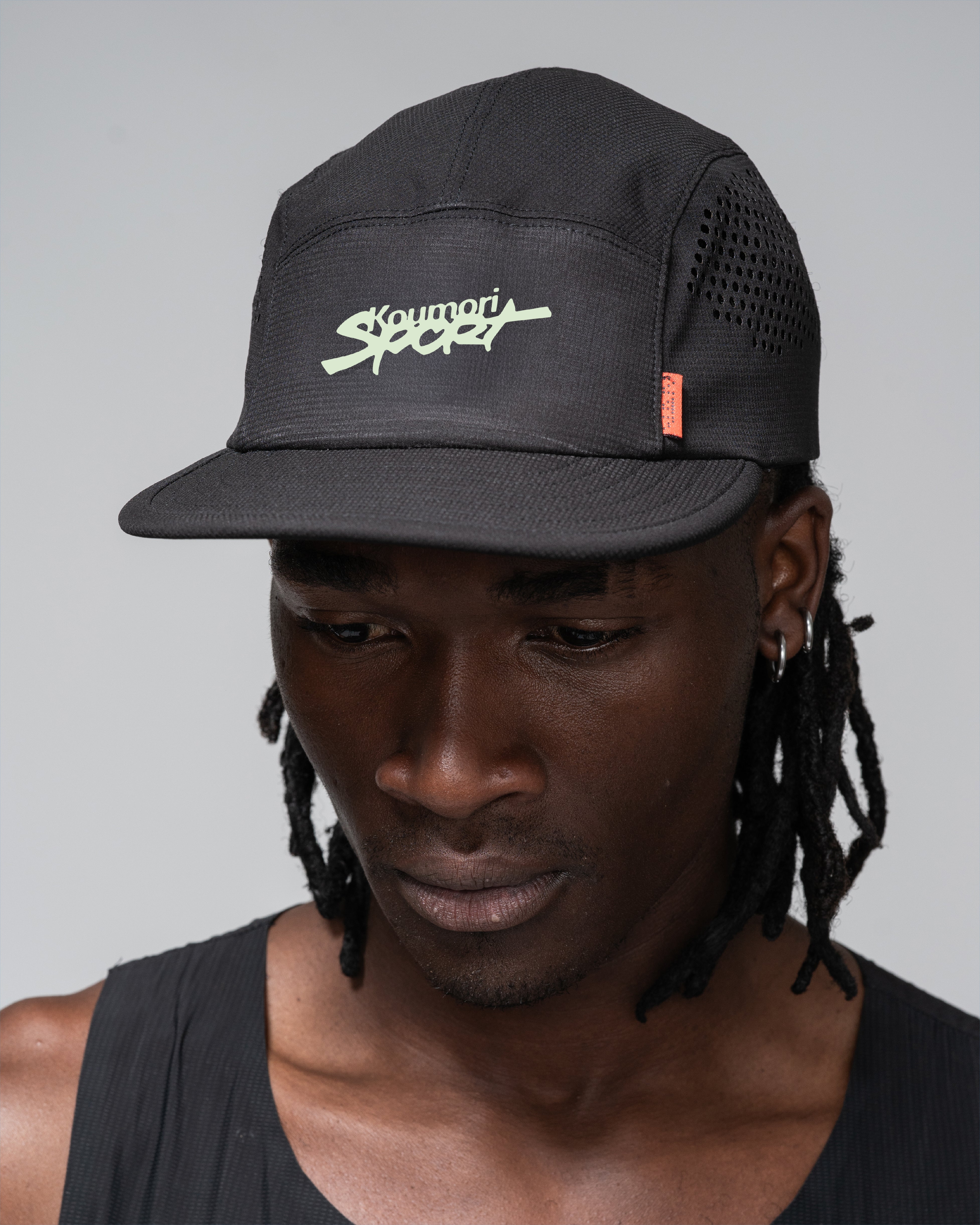 Koumori Sports Laser Cut Cap Black – Hermanos Koumori