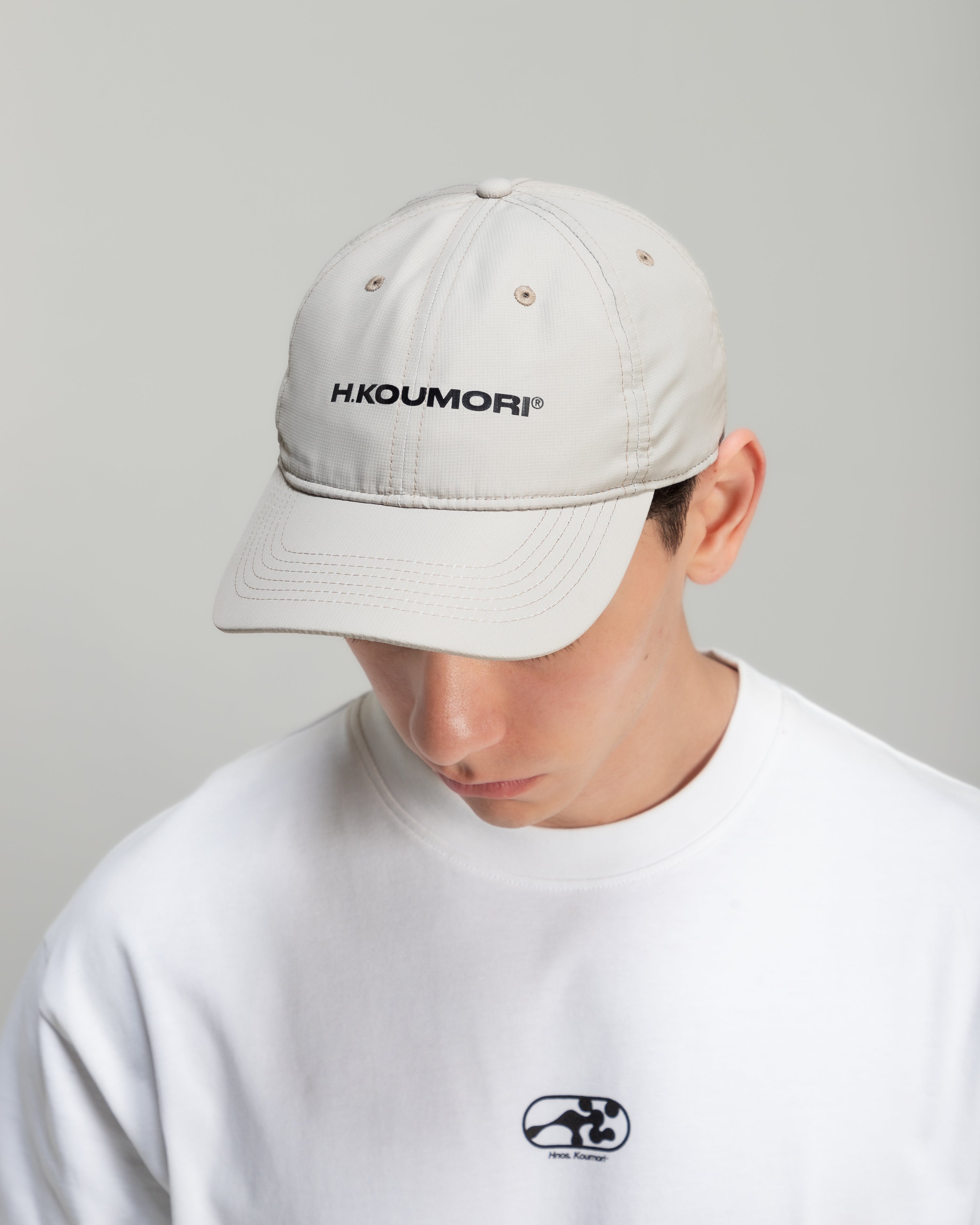 H.Koumori Running Dad Cap Sand