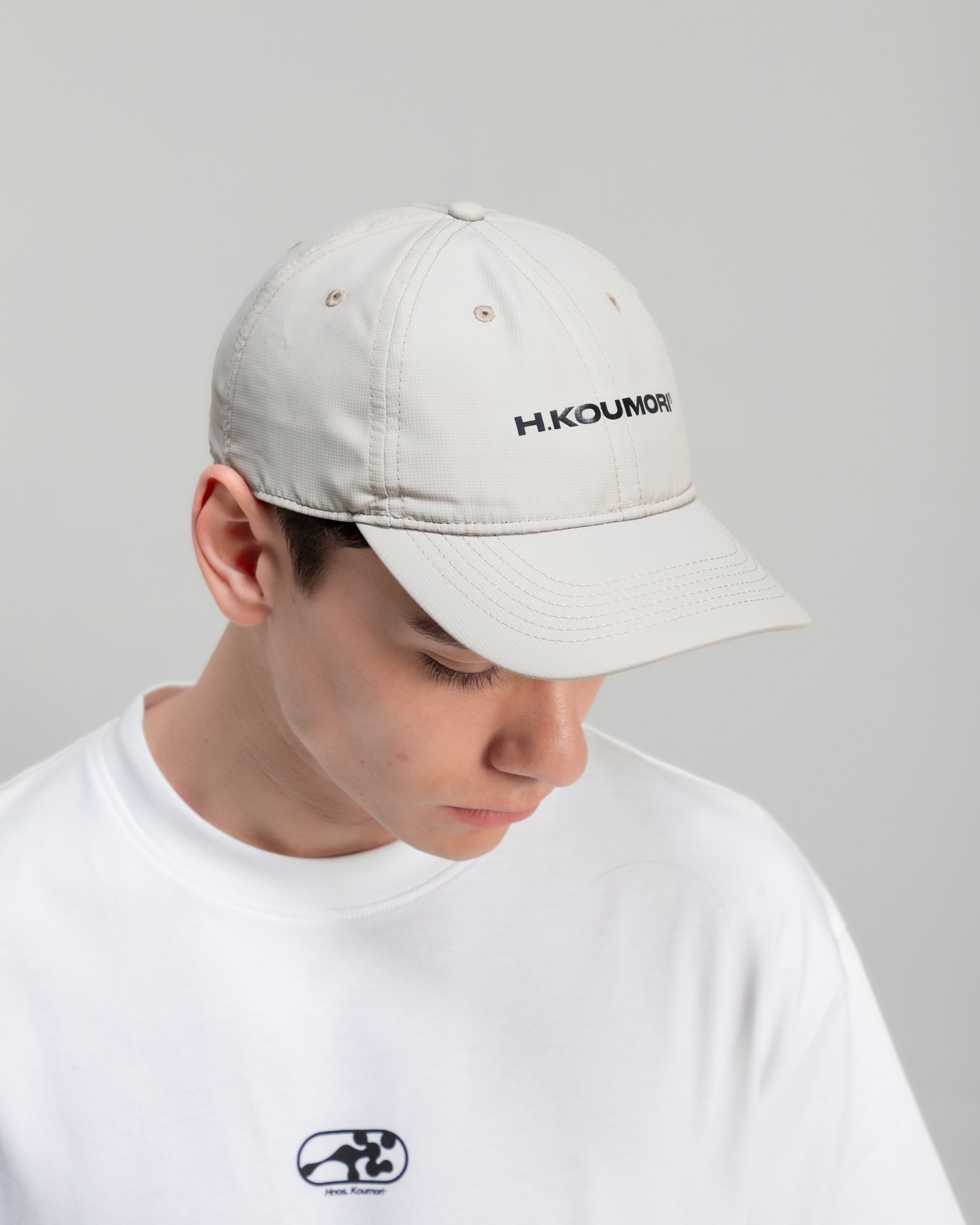 H.Koumori Running Dad Cap Sand