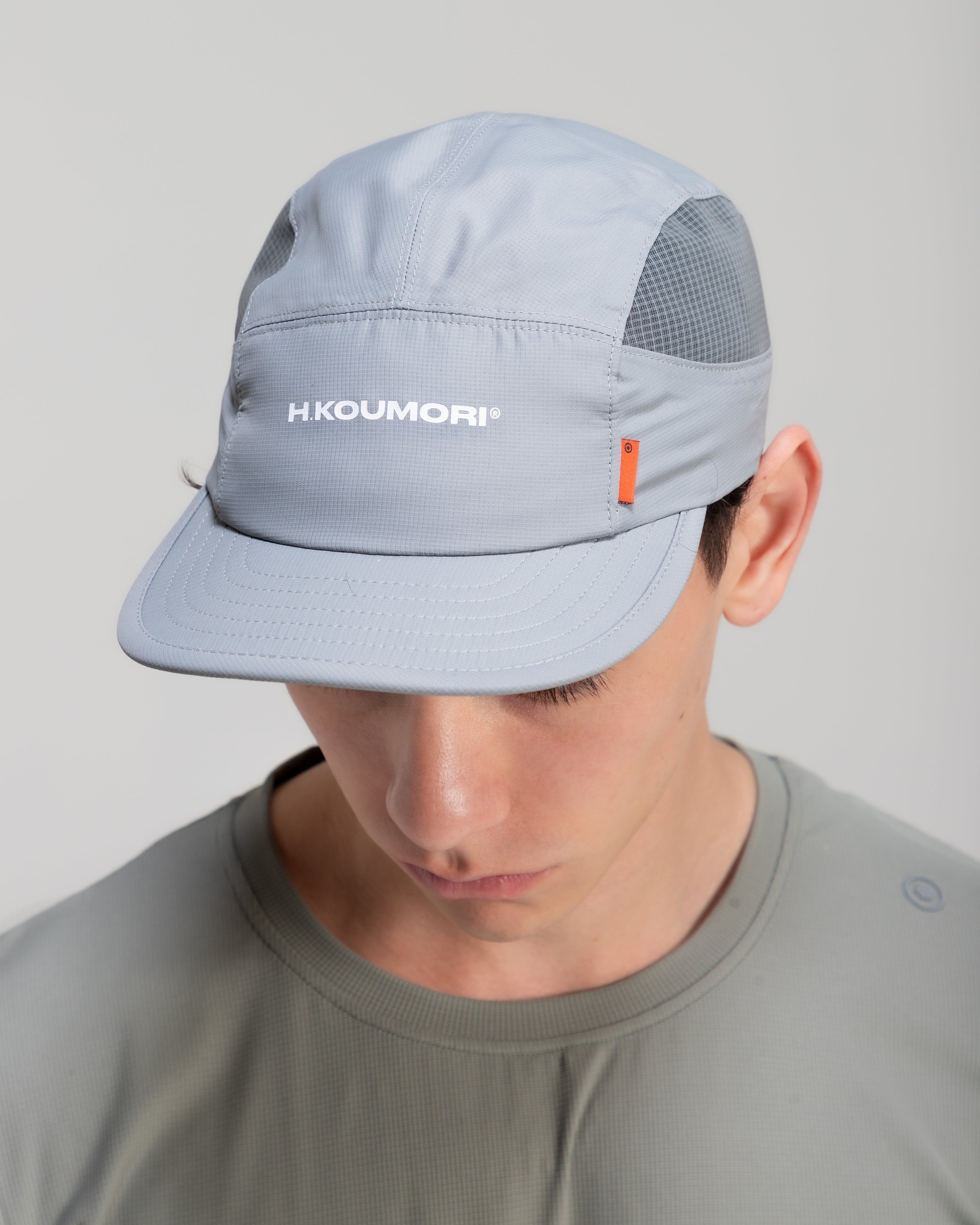 H.Koumori Running Cap Grey