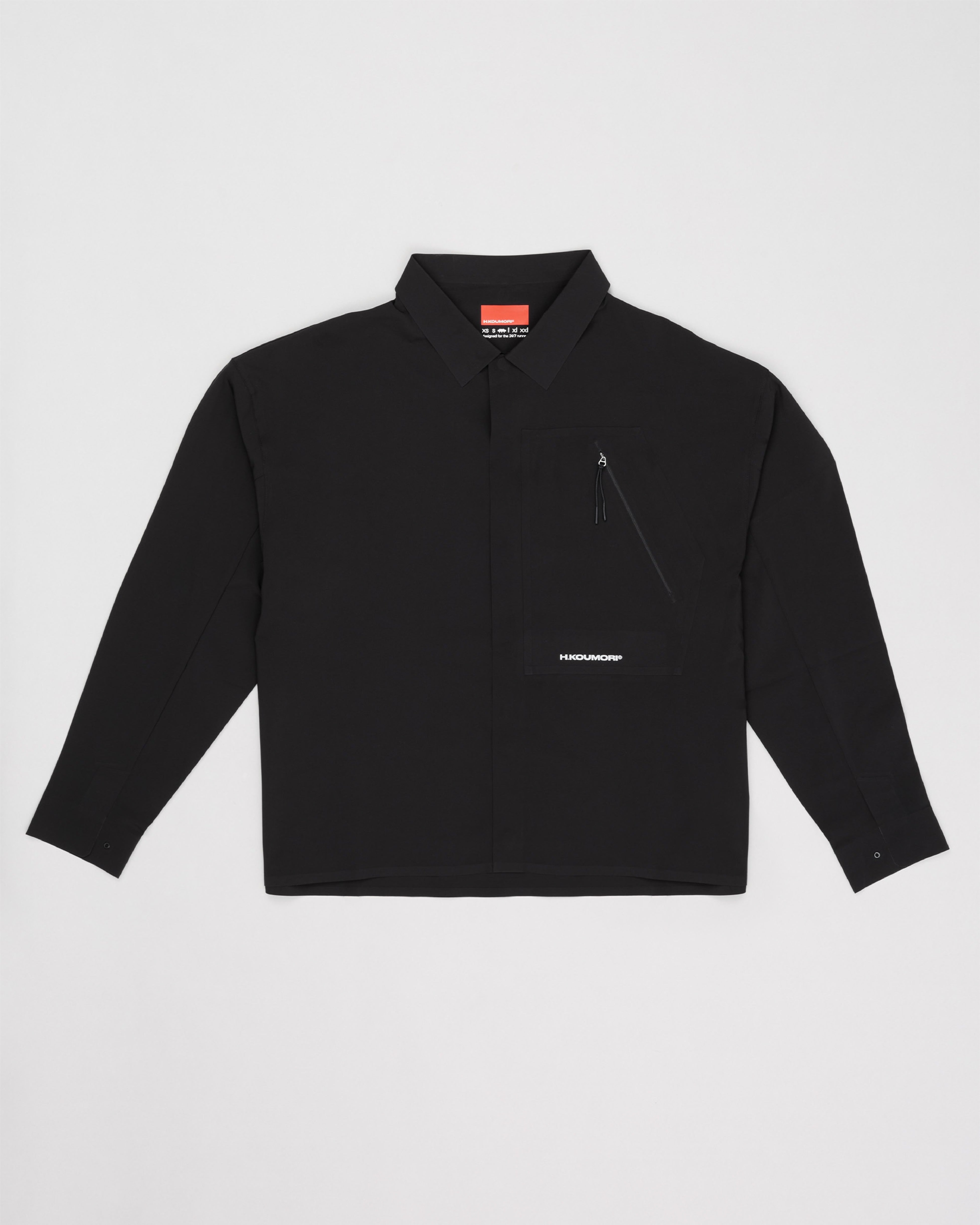 Light Over Shirt Black – Hermanos Koumori