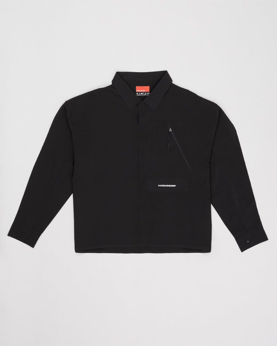 Light Over Shirt Black