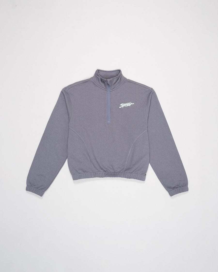 Sport Women's Half Zip Turbulence Blue