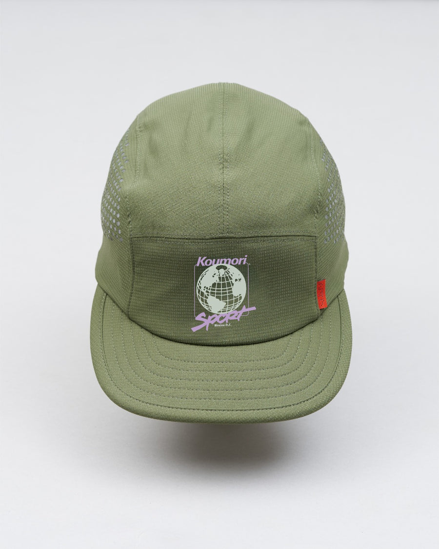 Laser Cut Cap Forest Green