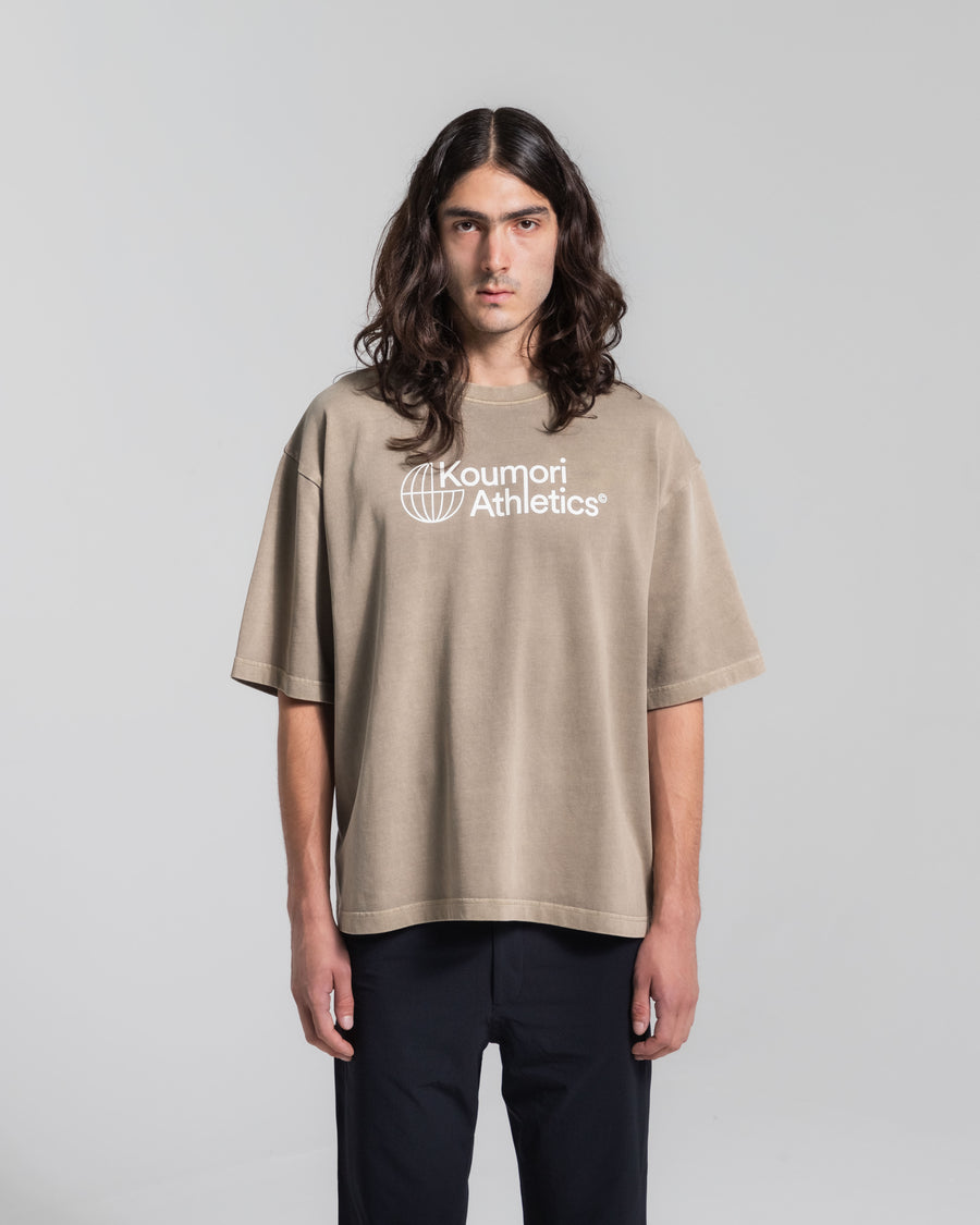 Koumori Athletics Boxy Sand T-Shirt