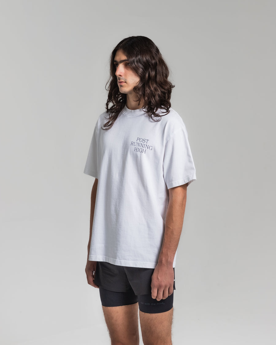 Post Running High T-Shirt White