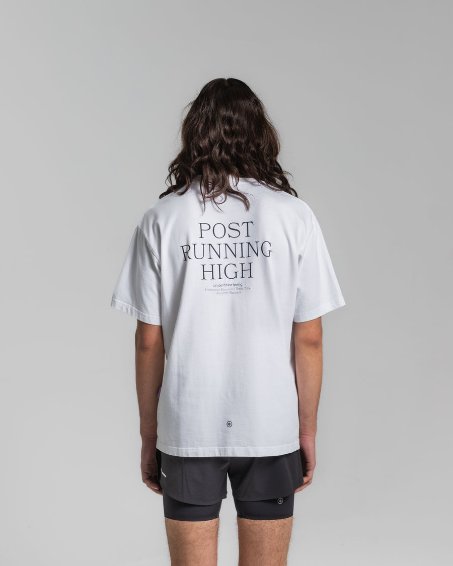 Post Running High T-Shirt White