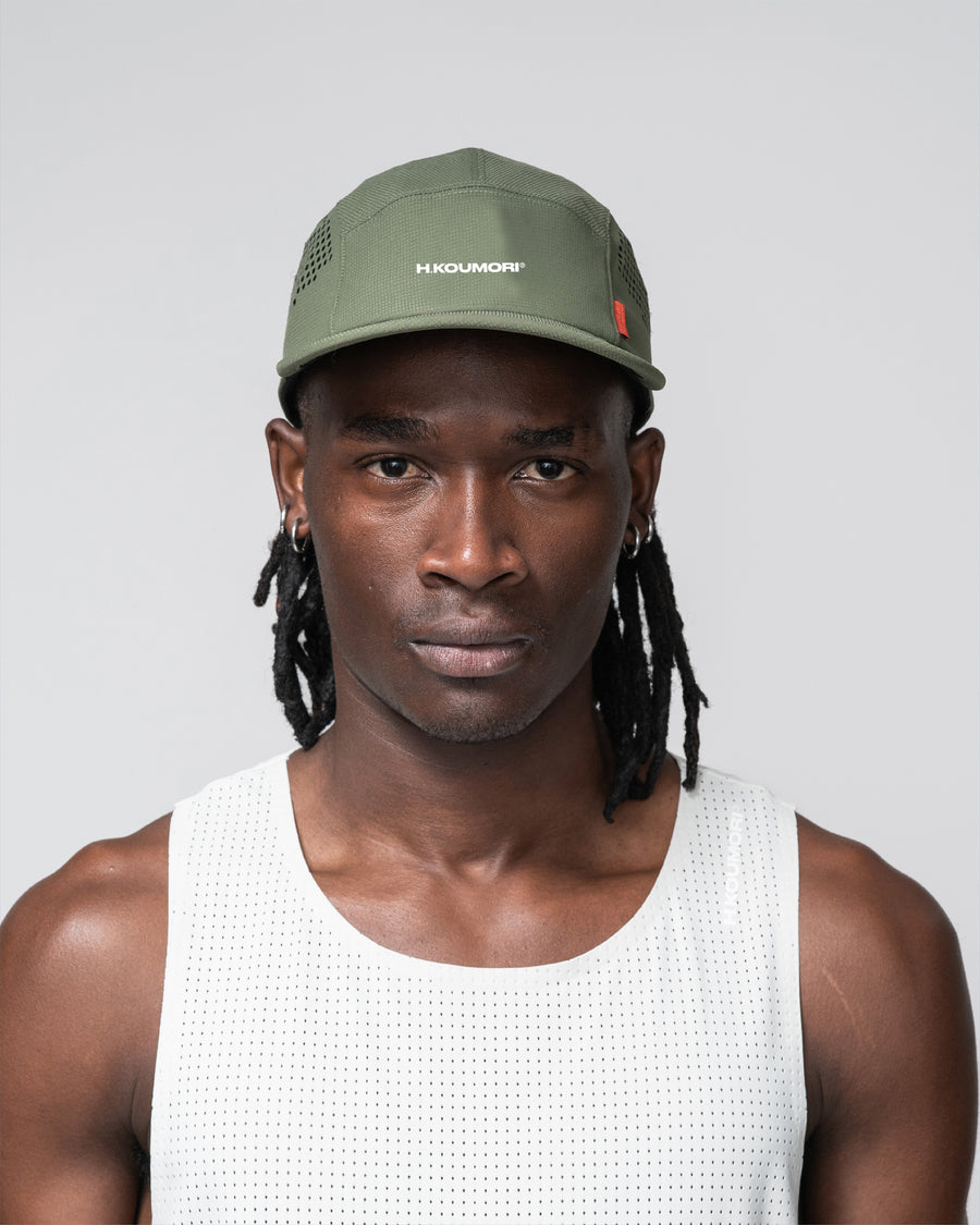 Koumori Laser Cut Cap Forest Green